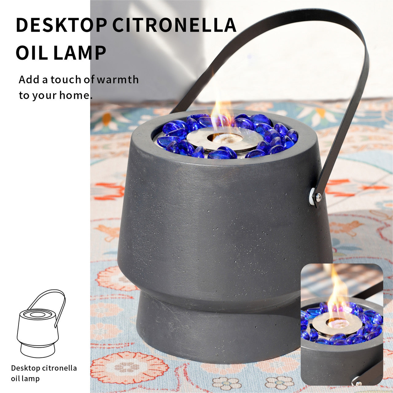 Table-Top Citronella Lamp (DW-FP997)