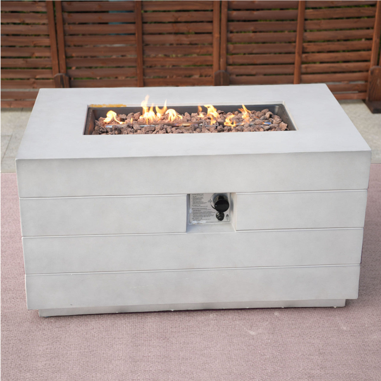 Terrafab composite stove table