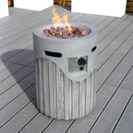 Vertical Wood Grain Effect Heater PAG-2353