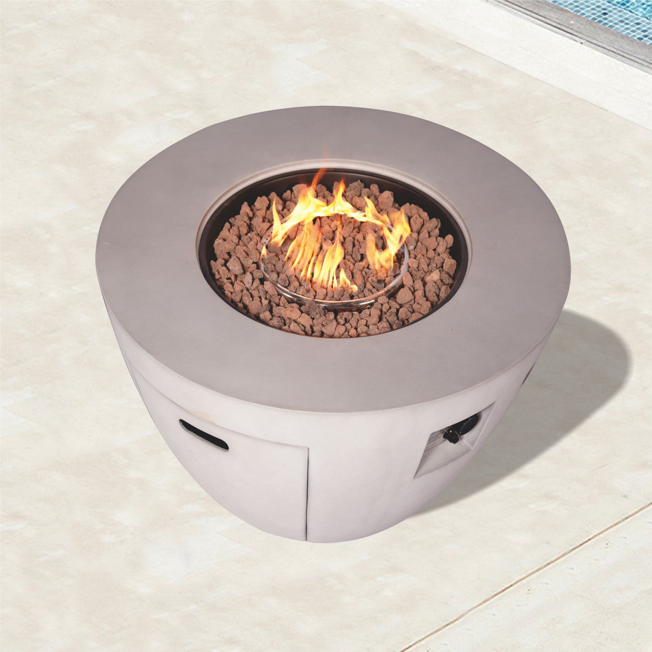Venetian Round Fire Pit Table for Outdoor Use (PAG-2160)