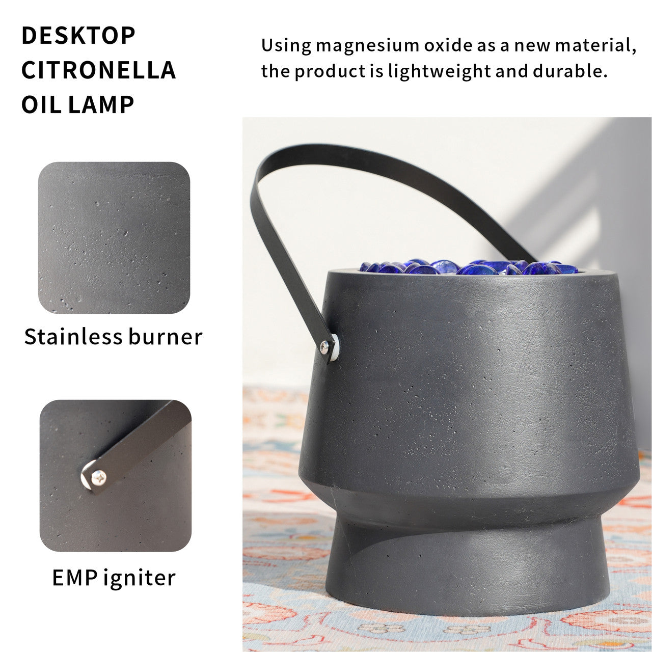Table-Top Citronella Lamp (DW-FP997)