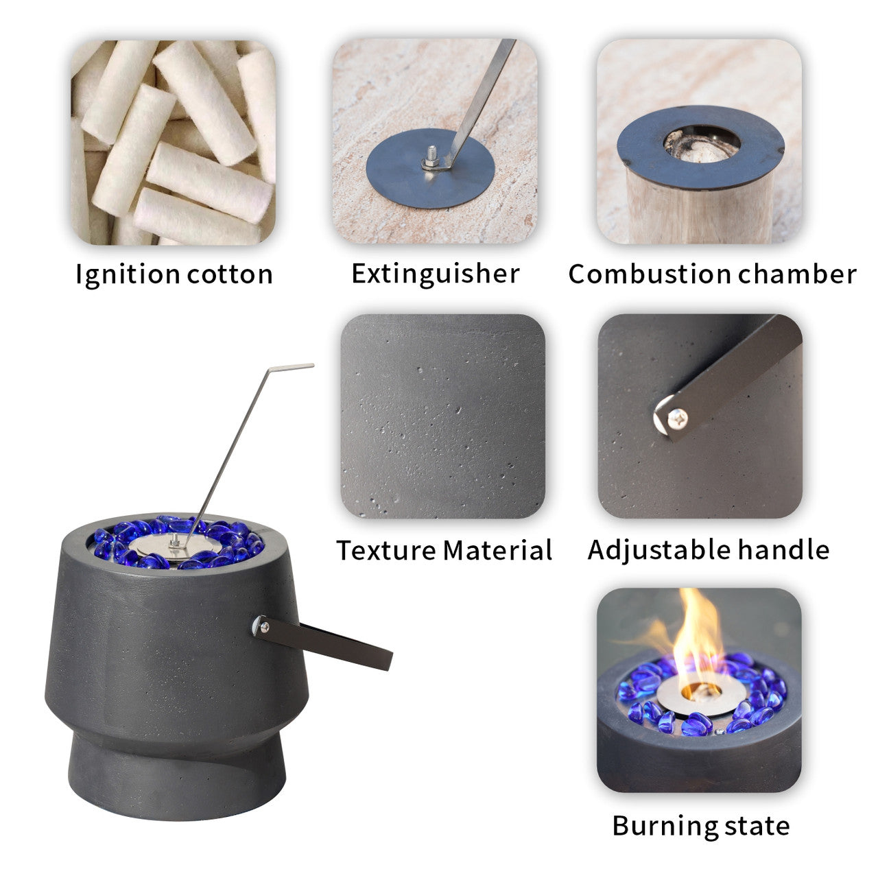 Table-Top Citronella Lamp (DW-FP997)