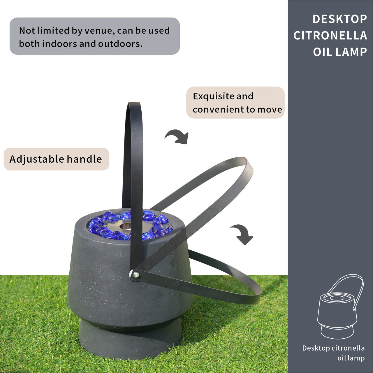 Table-Top Citronella Lamp (DW-FP997)