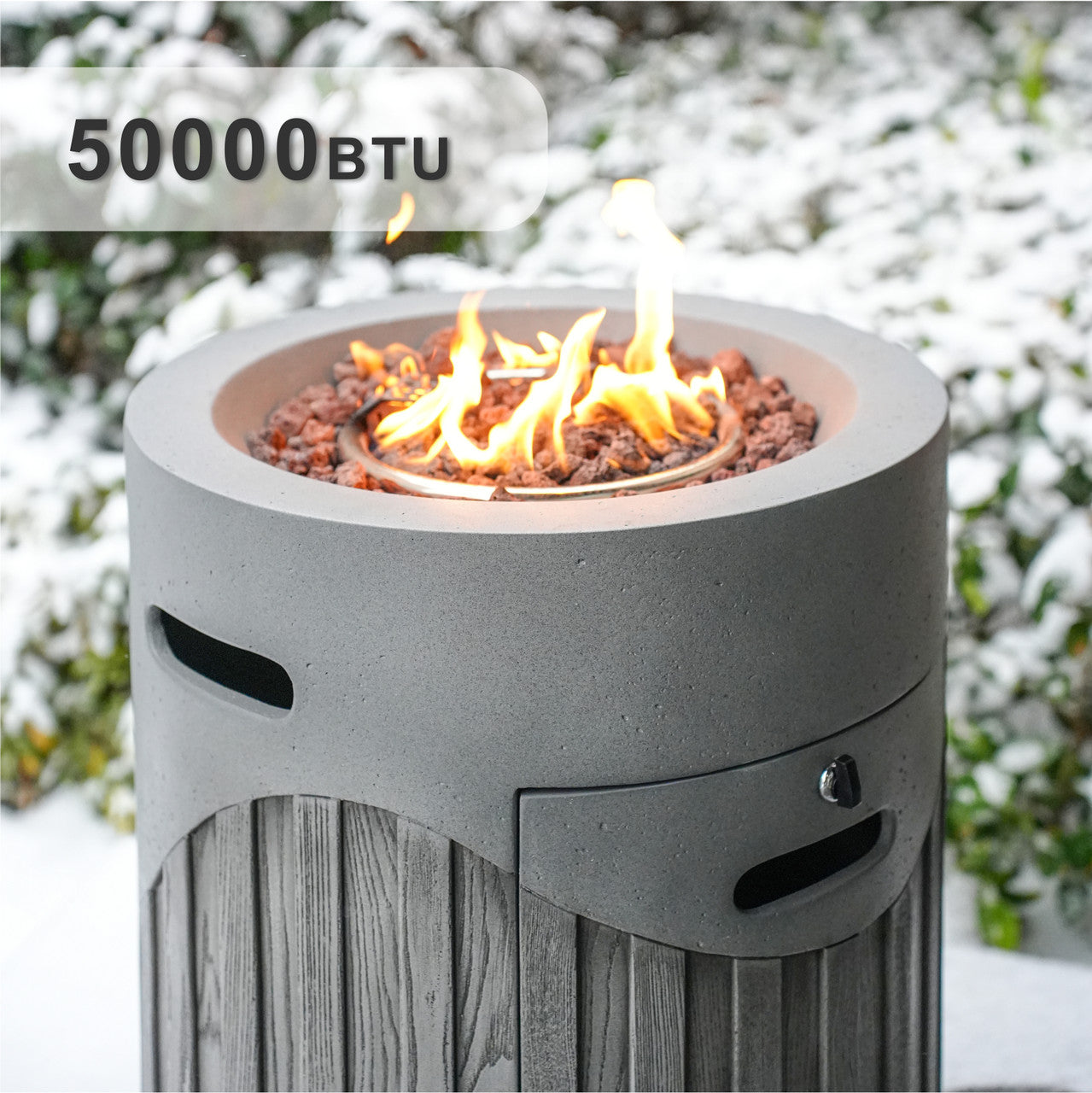 Vertical Wood Grain Effect Heater PAG-2353