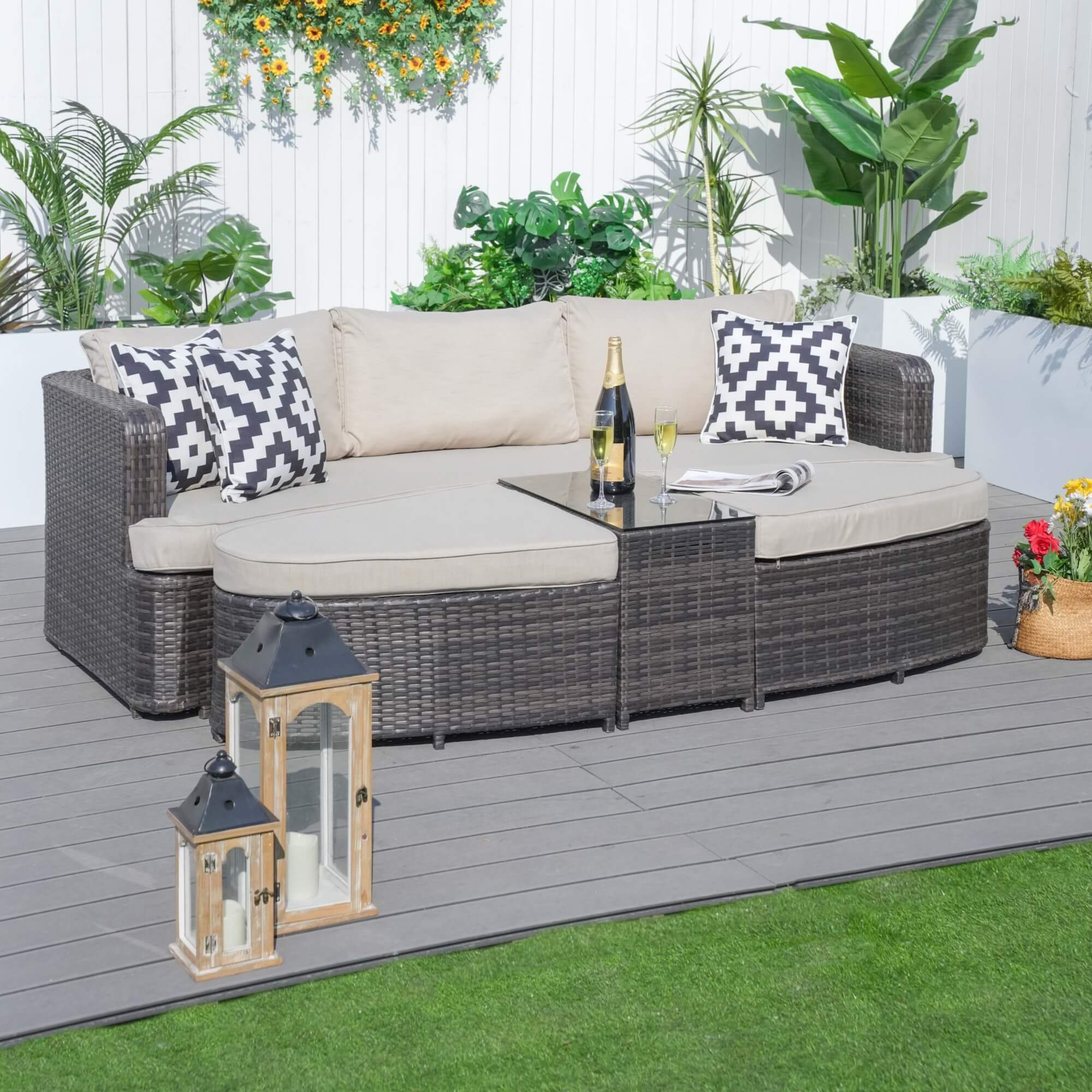 Outdoor Daybed (PAL-1202)