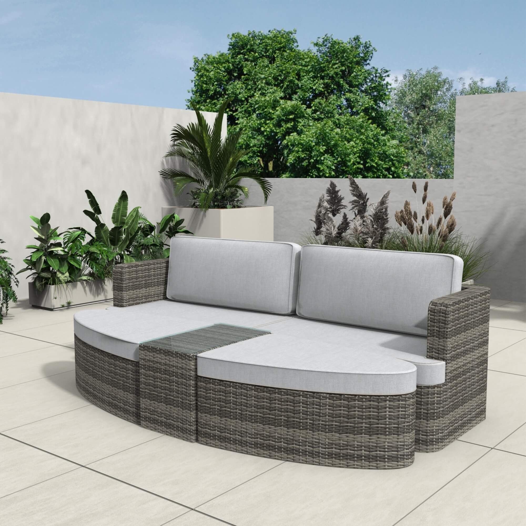 Outdoor Daybed (PAL-1202)