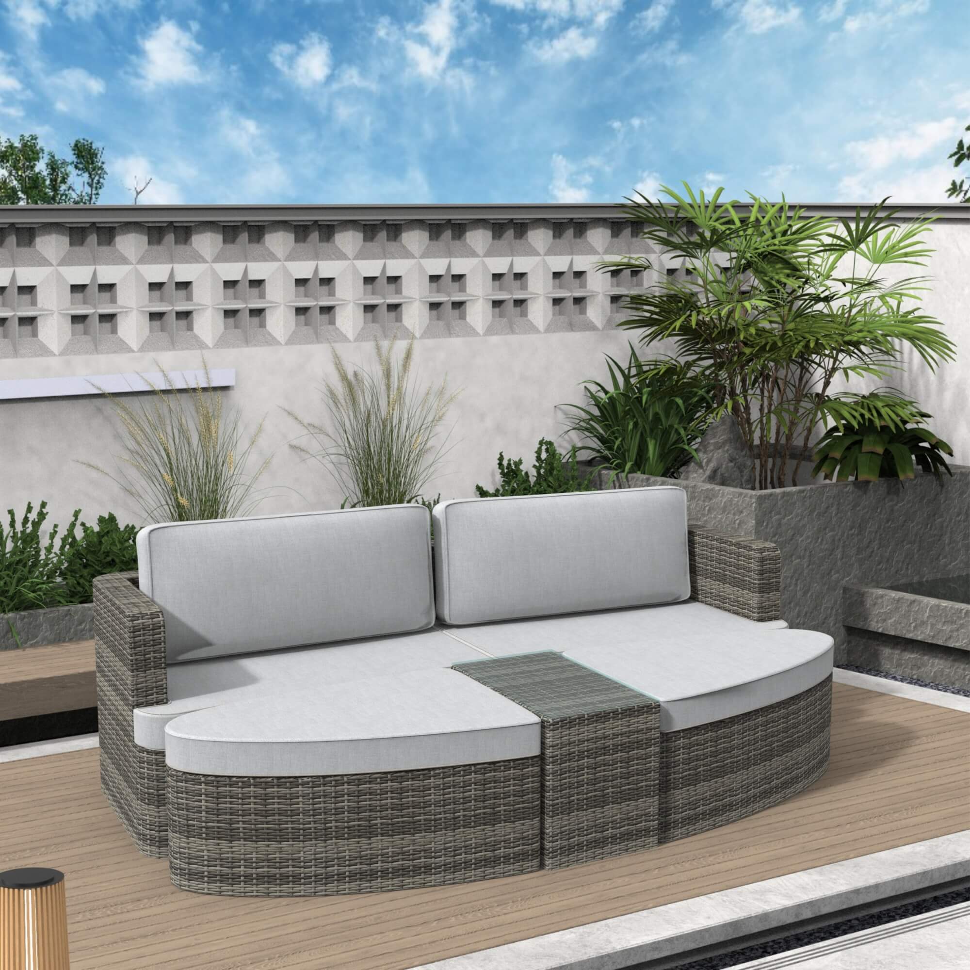 Outdoor Daybed (PAL-1202)
