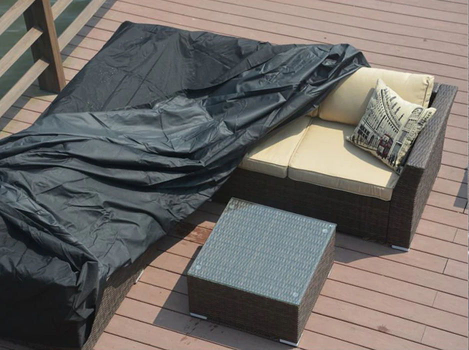 Rectangle Rain Cover in Black (RC-1503)