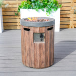 Two-Color Vertical Wood Grain Effect Heater PAG-2352