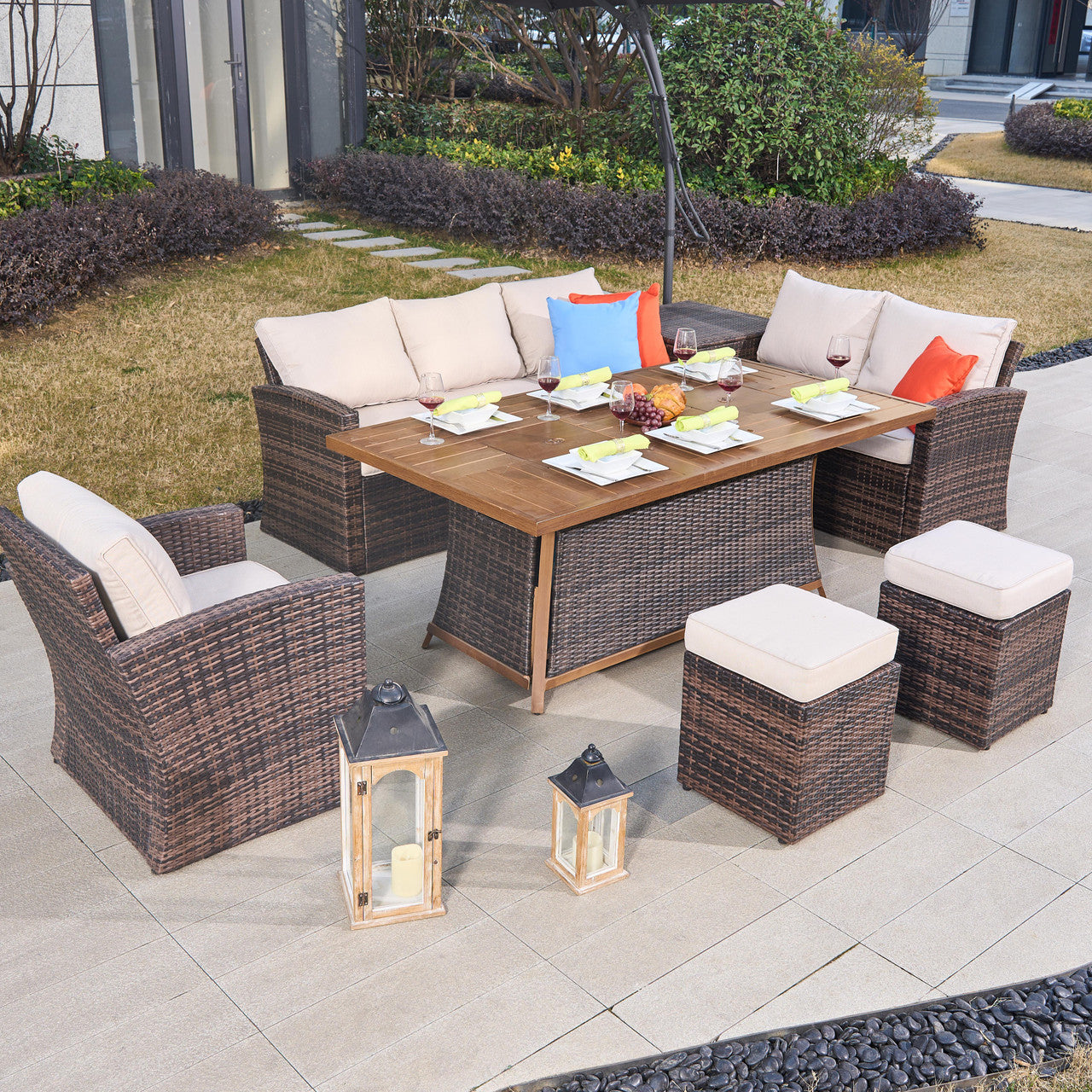 available in grey and brown