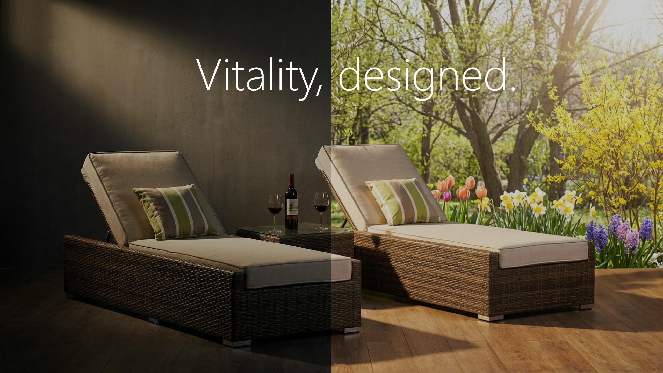 Direct Wicker Outdoor Furniture is designed for vitality - Loungers