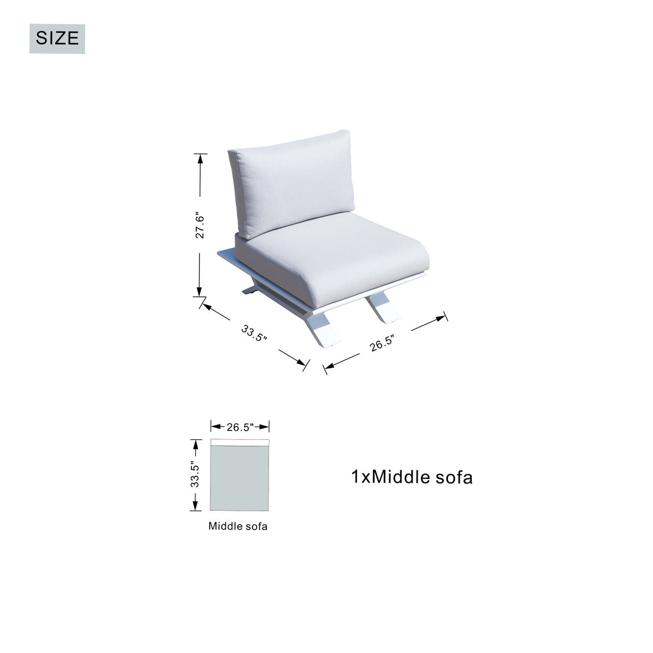 High-grade teak handrails aluminum dew pipe sofa garden set with imitation wood grain stove table