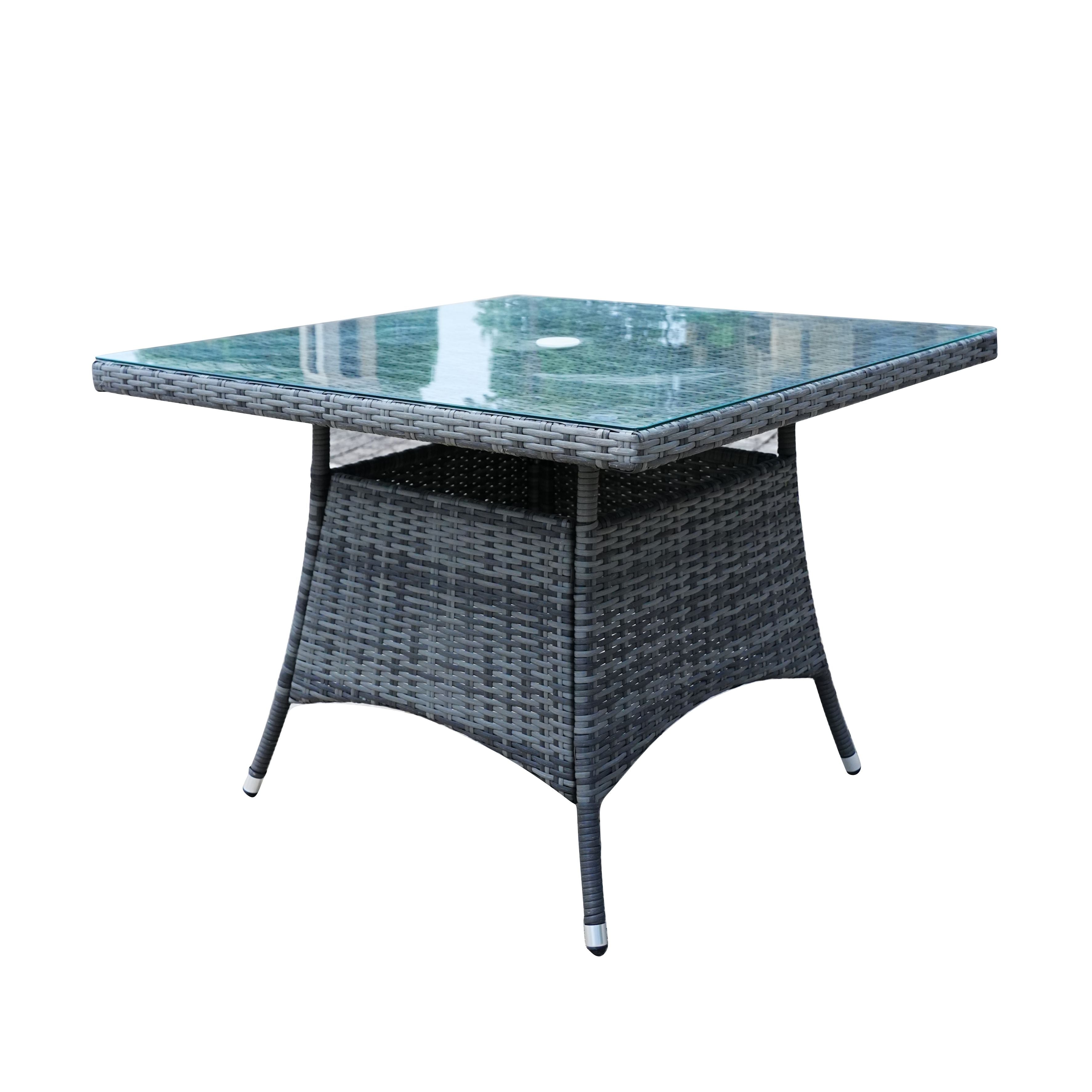 Ravenna 4-Seat Outdoor Dining Set – Squire Dining Table (PAD-1710+010)