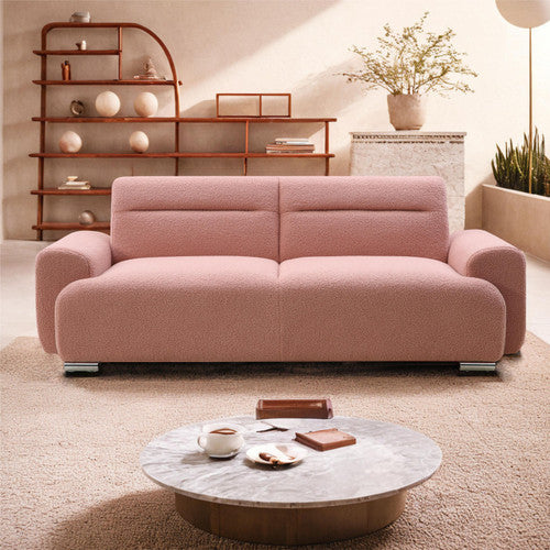 Stylish Small Three-Person Sofa Bed | Foldable & Easy to Handle