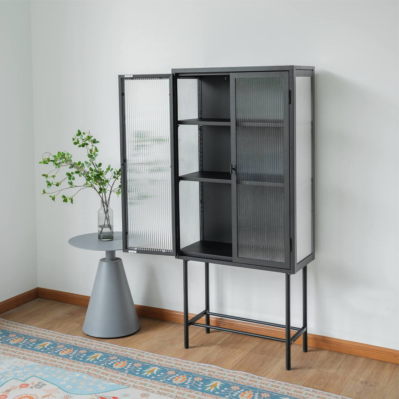 Iron peeping glass storage cabinets are available in a variety of colors