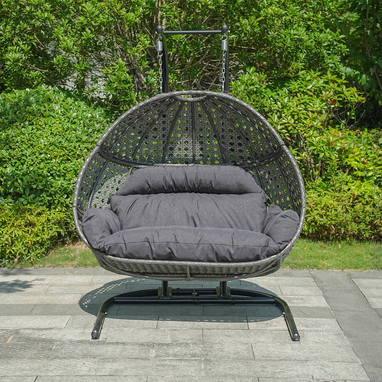 High-end comfortable double hanging basket 