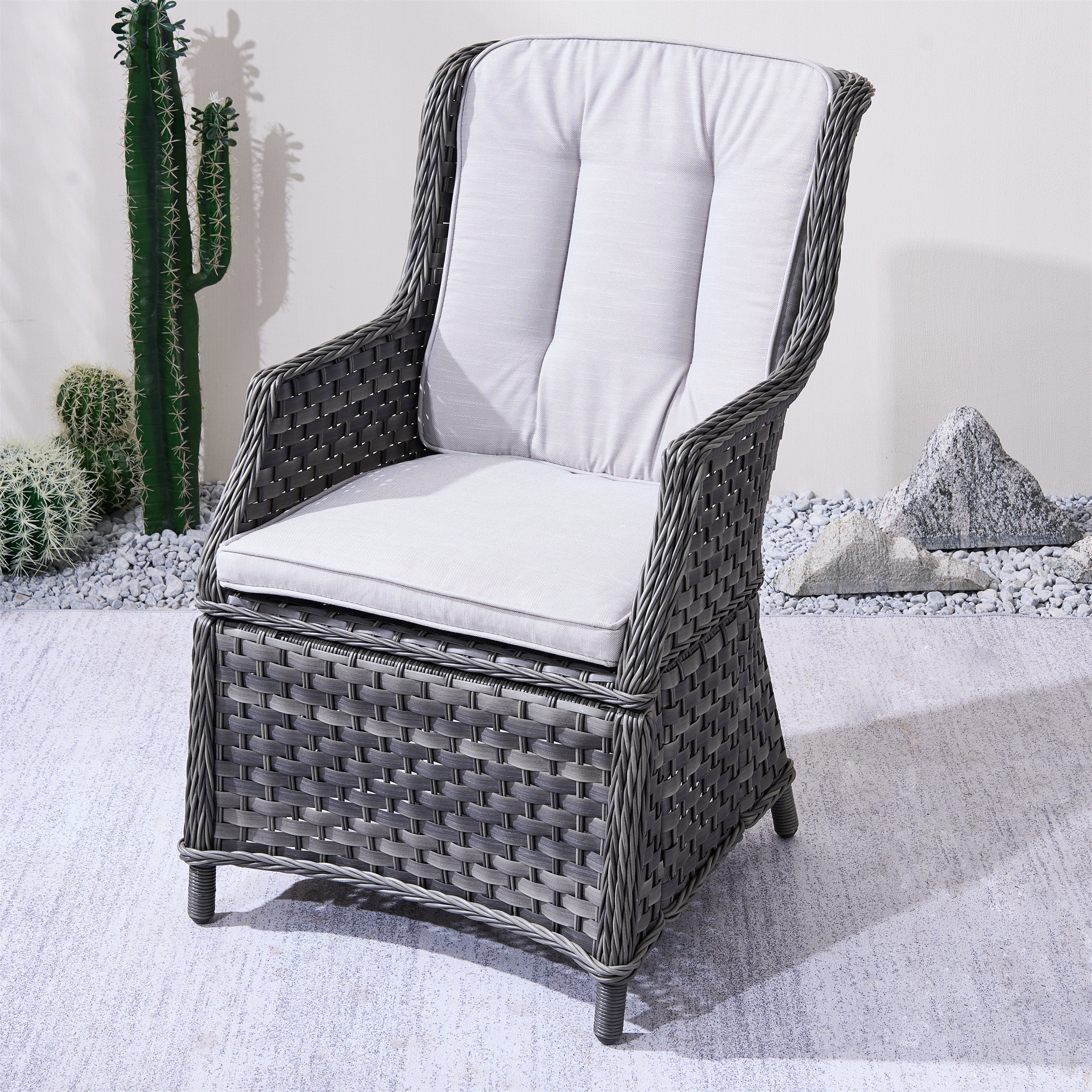Ravenna Outdoor Rattan Armchairs – Set of 2（PAC-010）