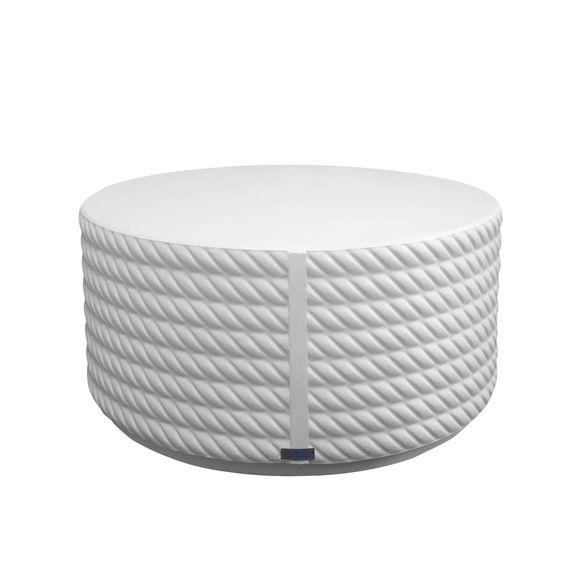 White Waterproof Fashionable Coffee Table – Stylish and Practical Indoor Accent