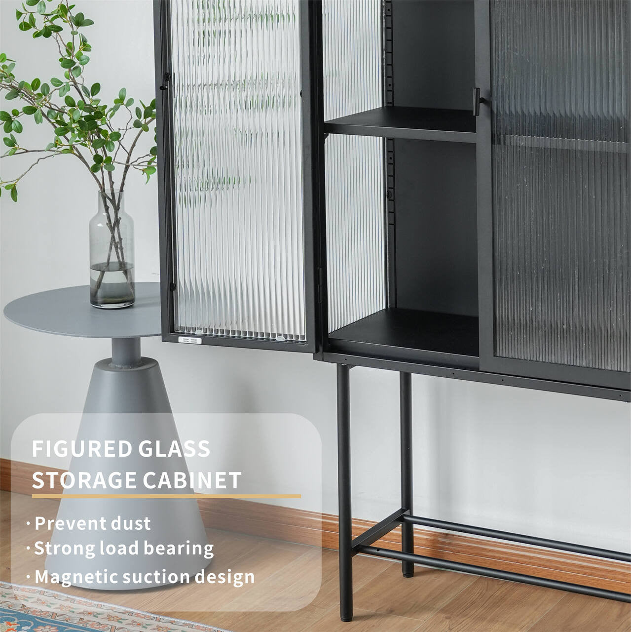 Iron peeping glass storage cabinets are available in a variety of colors