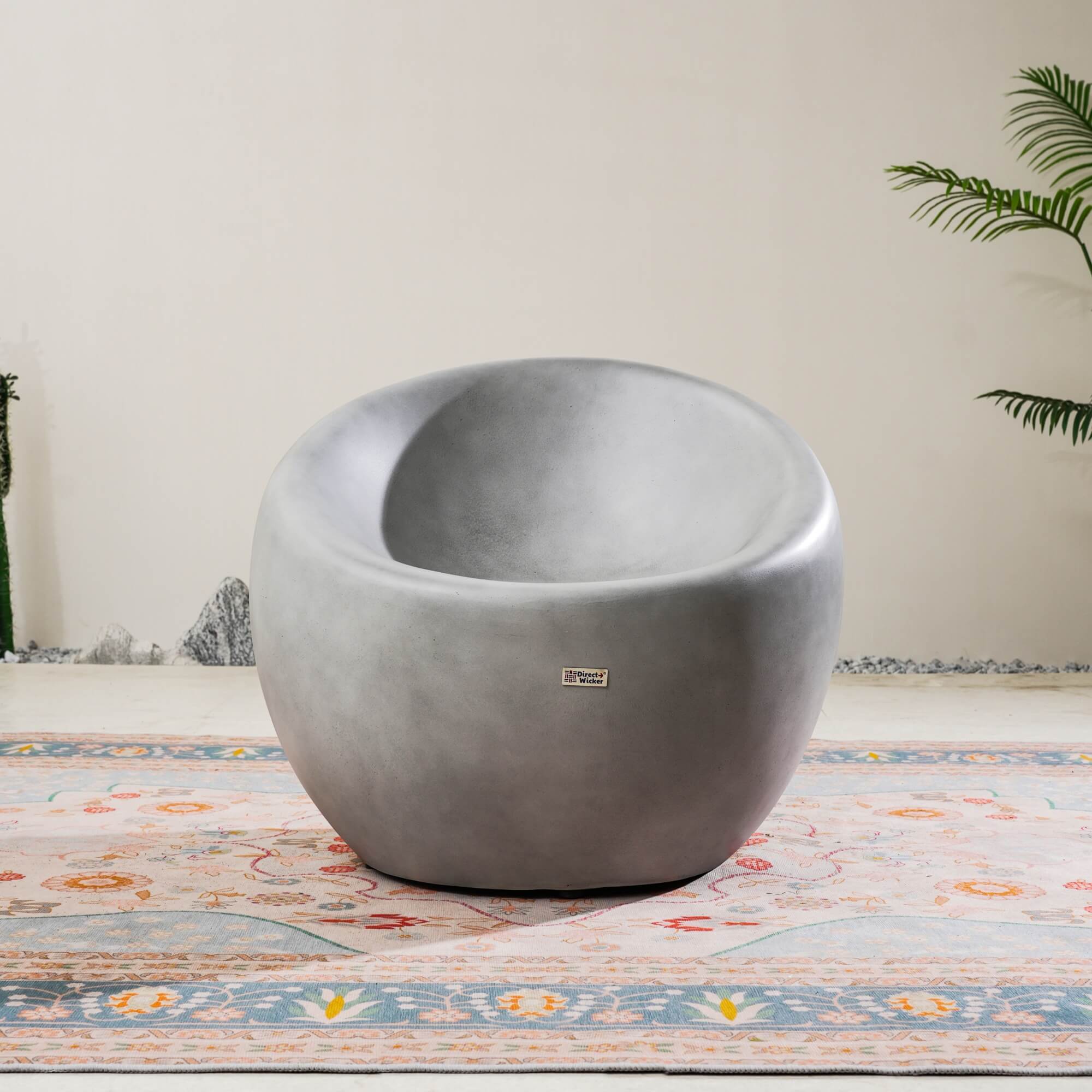 Single Seat Sofa Chair – Terrafab Composite Material with Iron Frame（PAC-24921SC）