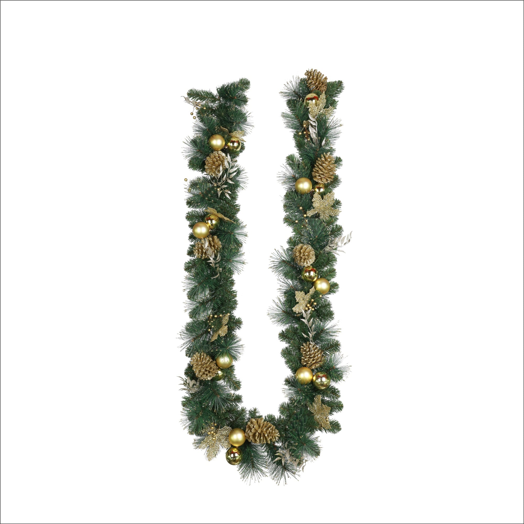 Artificial Christmas Garland Collection – 270cm (PJG-2511 / PJG-2513)