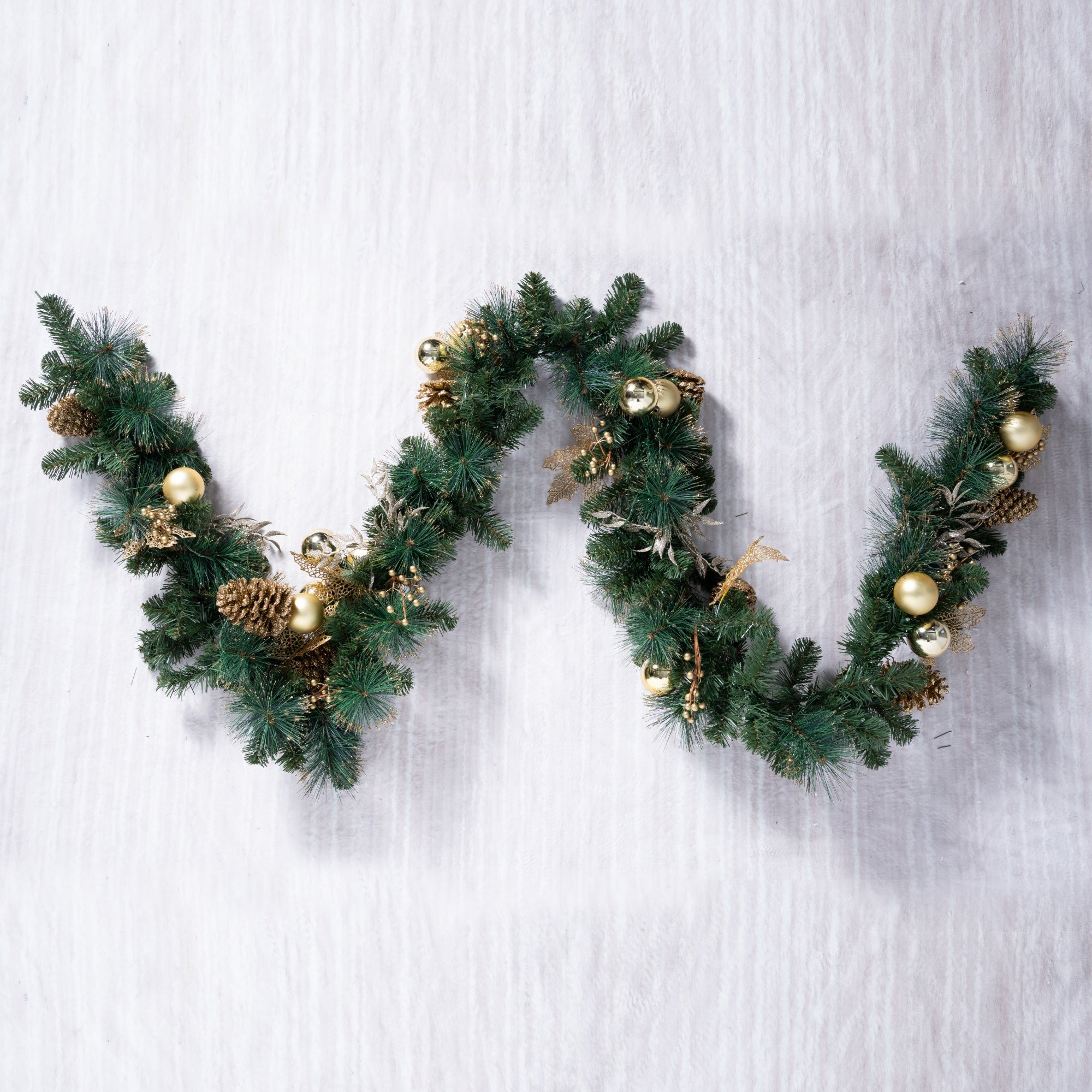 Artificial Christmas Garland Collection – 270cm (PJG-2511 / PJG-2513)