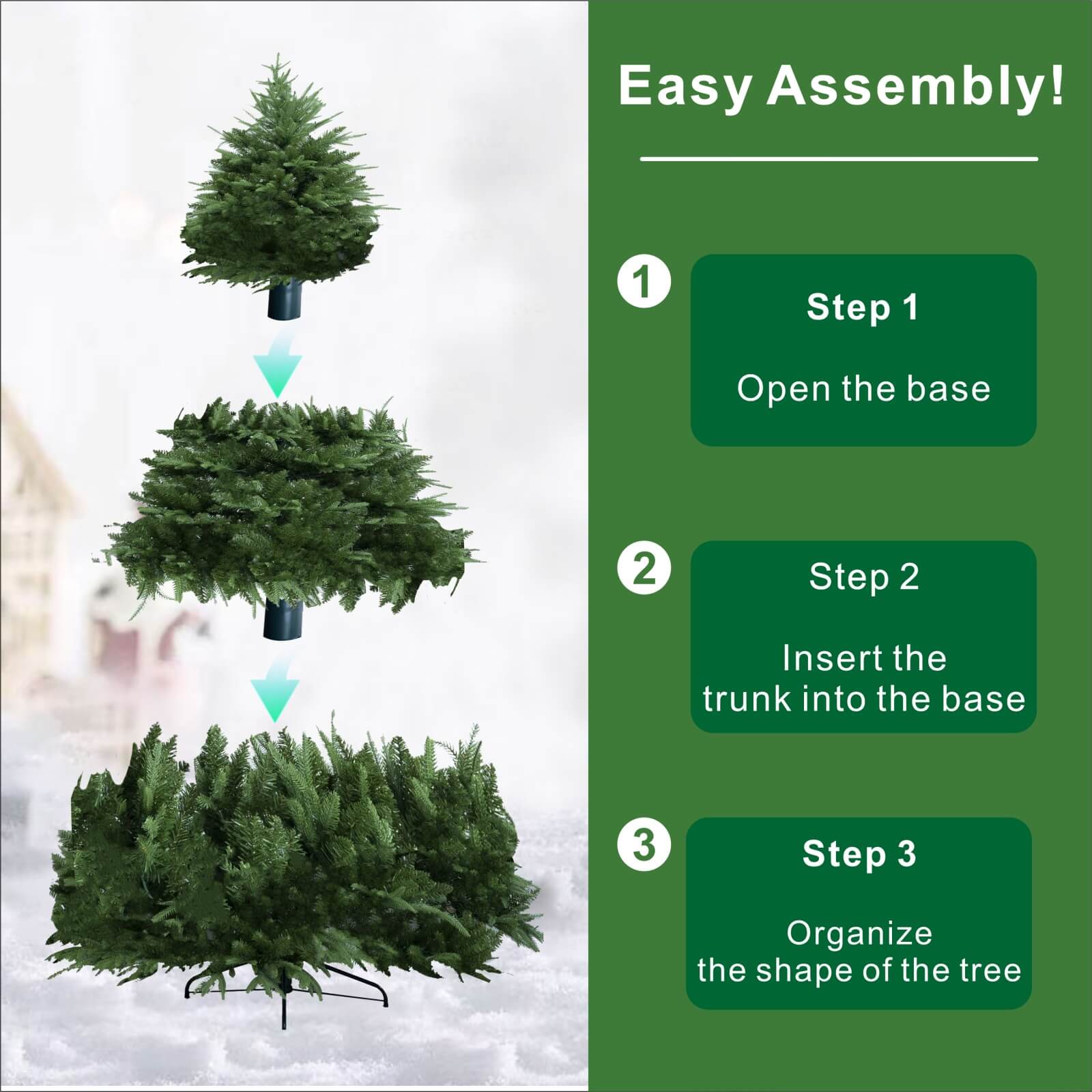 7.5FT Premium Artificial Christmas Tree (PJT-2501)