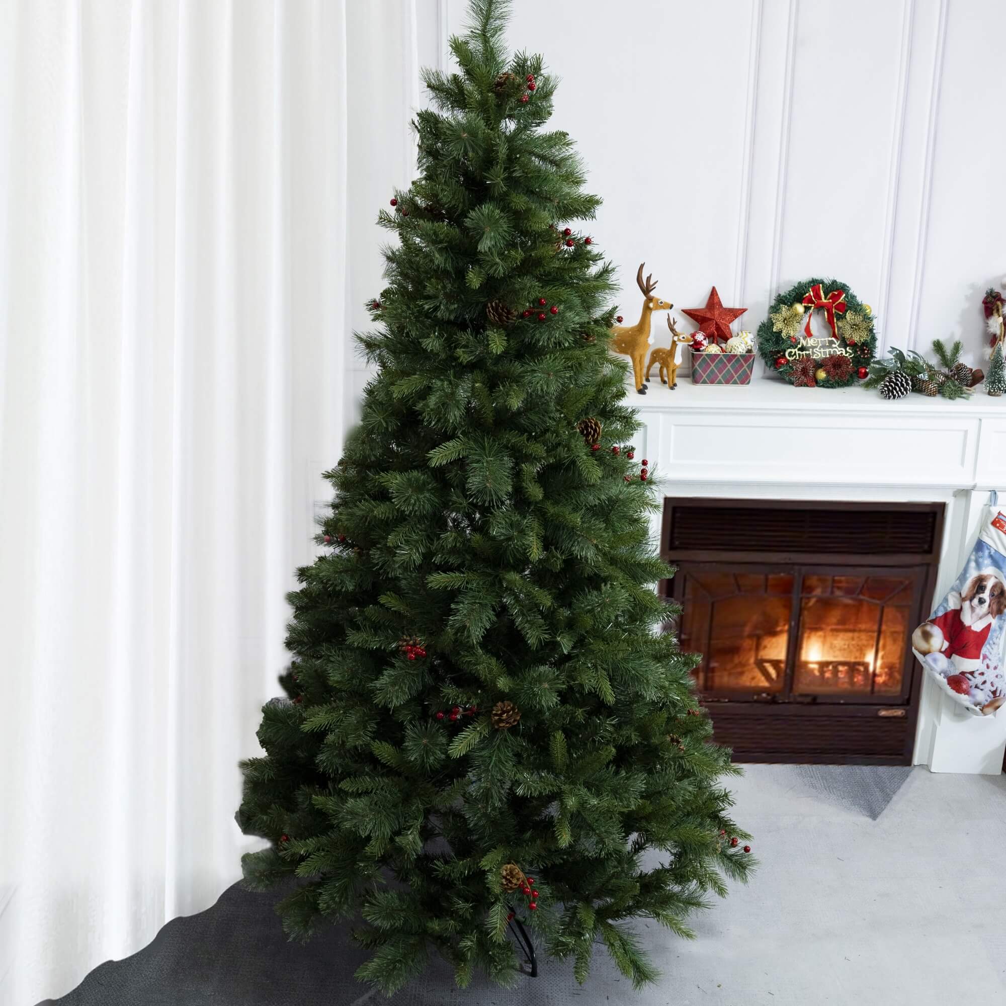 Artificial Christmas Tree – Classic Green Holiday Decoration（PJT-2502）