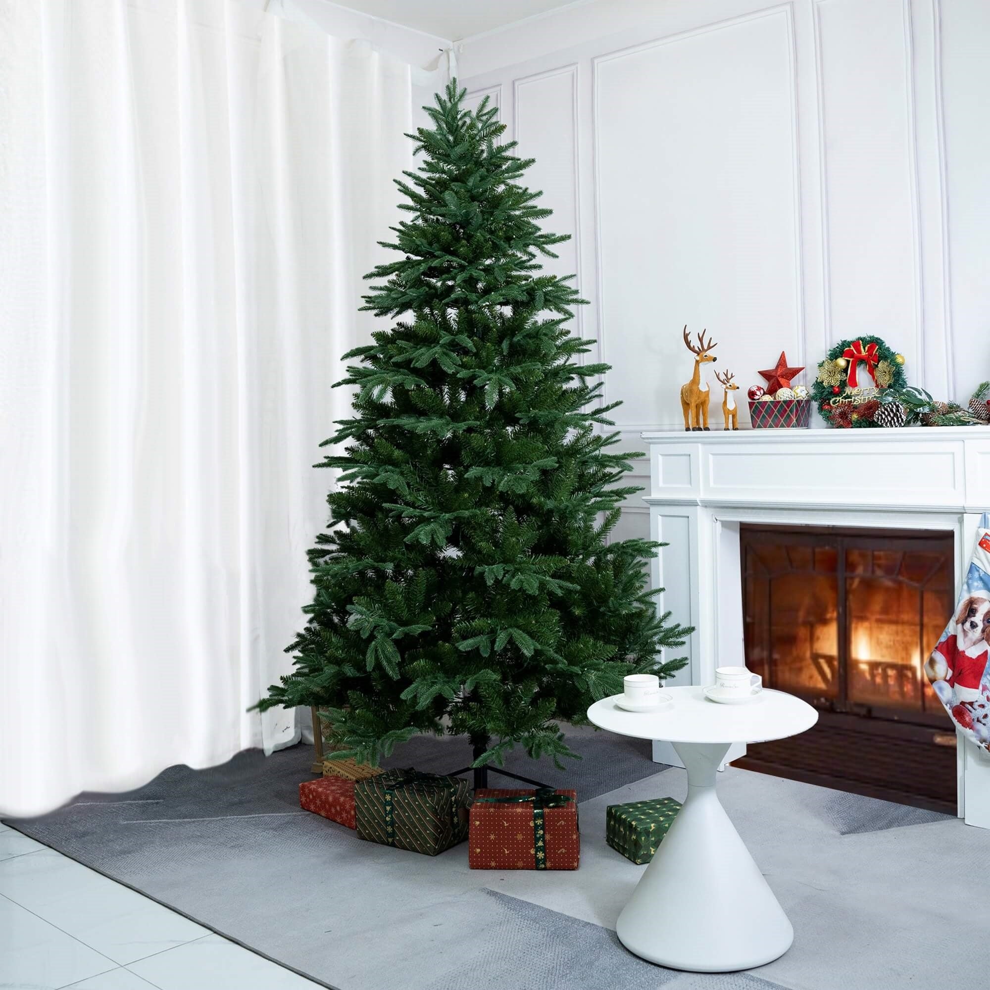 Artificial Christmas Tree – 6FT / 7FT Classic Green Holiday Decoration（PJT-2503）