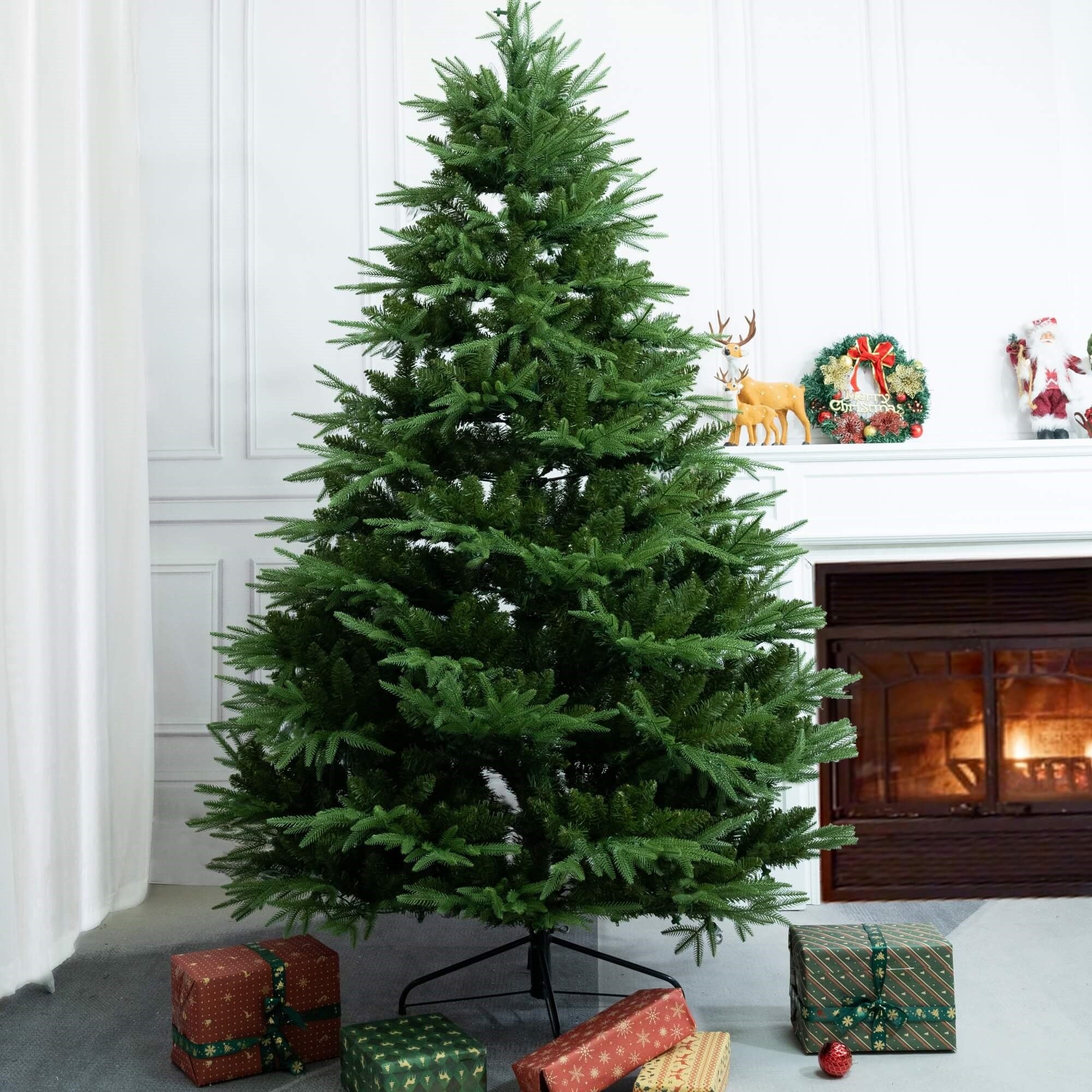 7FT Artificial Christmas Tree – Classic Green Holiday Decoration（PJT-2504）