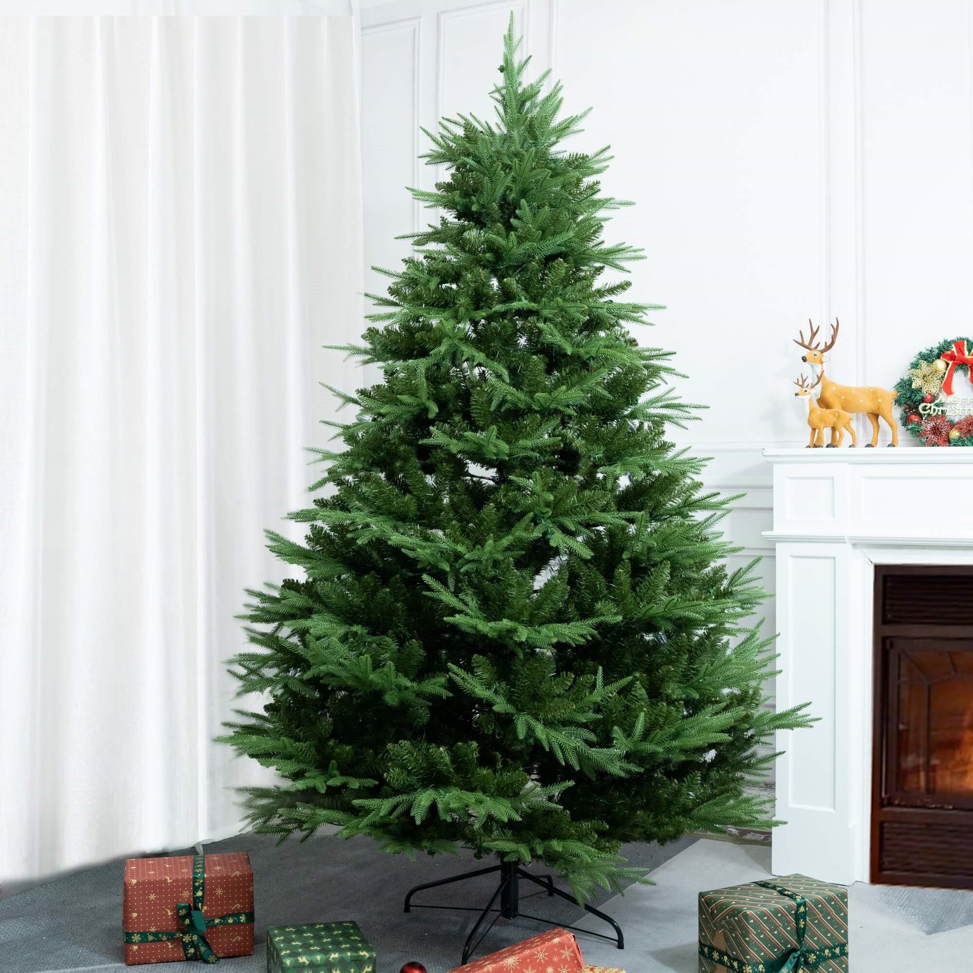 7FT Artificial Christmas Tree – Classic Green Holiday Decoration（PJT-2504）