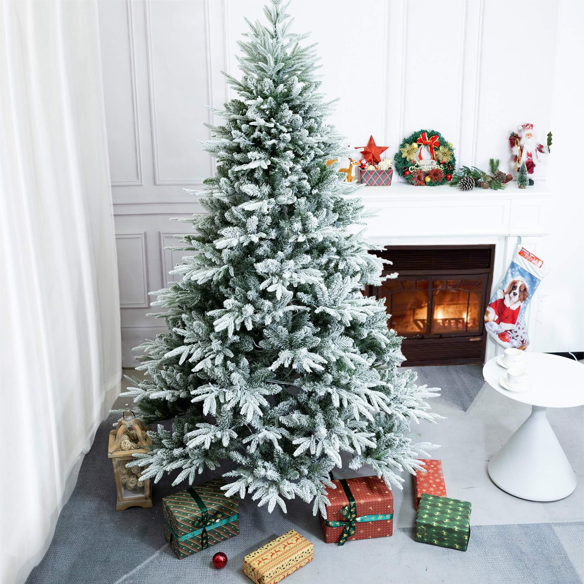 Artificial Christmas Tree – 6FT / 7FT Classic Green Holiday Decoration（PJT-2506）