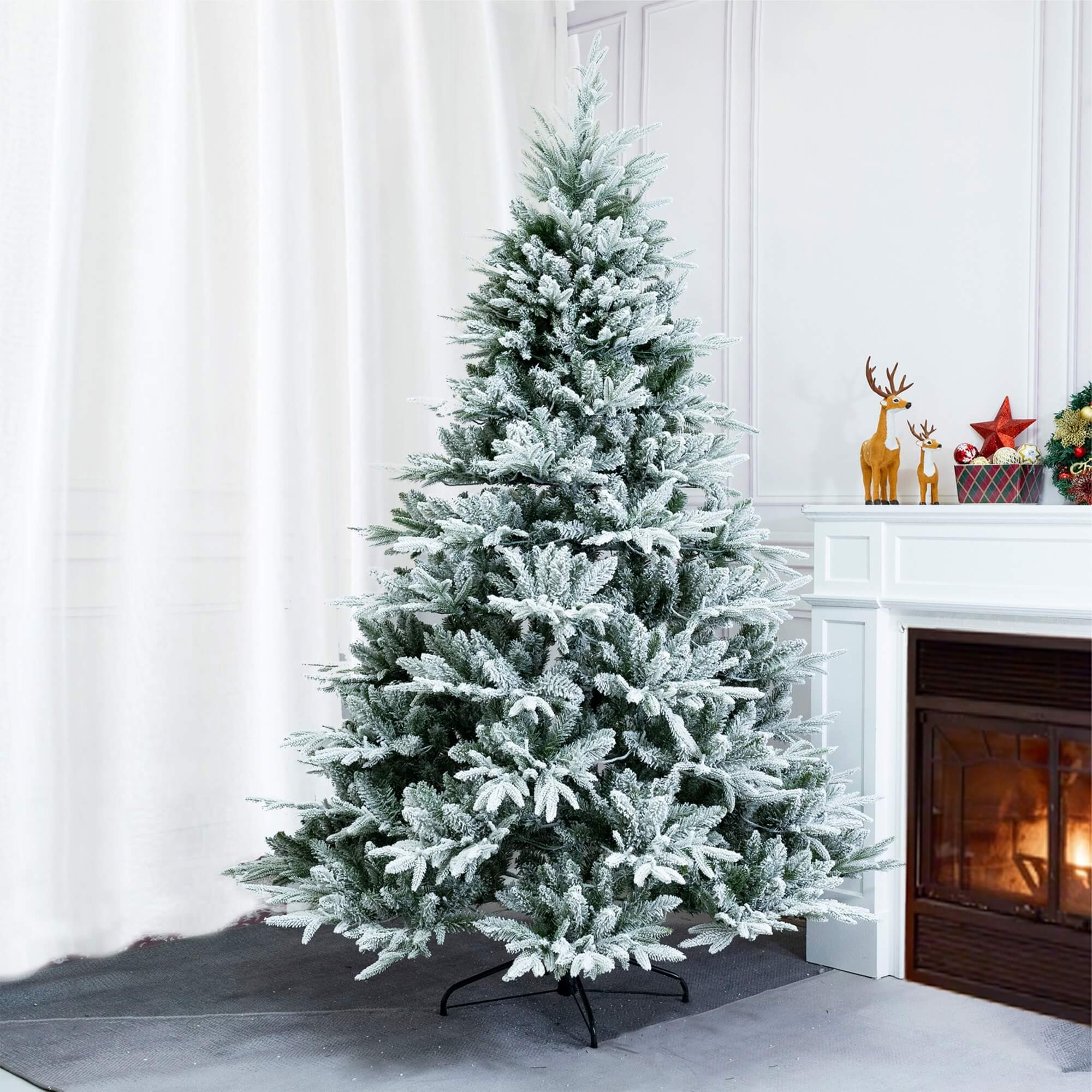 Artificial Christmas Tree – 6FT / 7FT Classic Green Holiday Decoration（PJT-2506）
