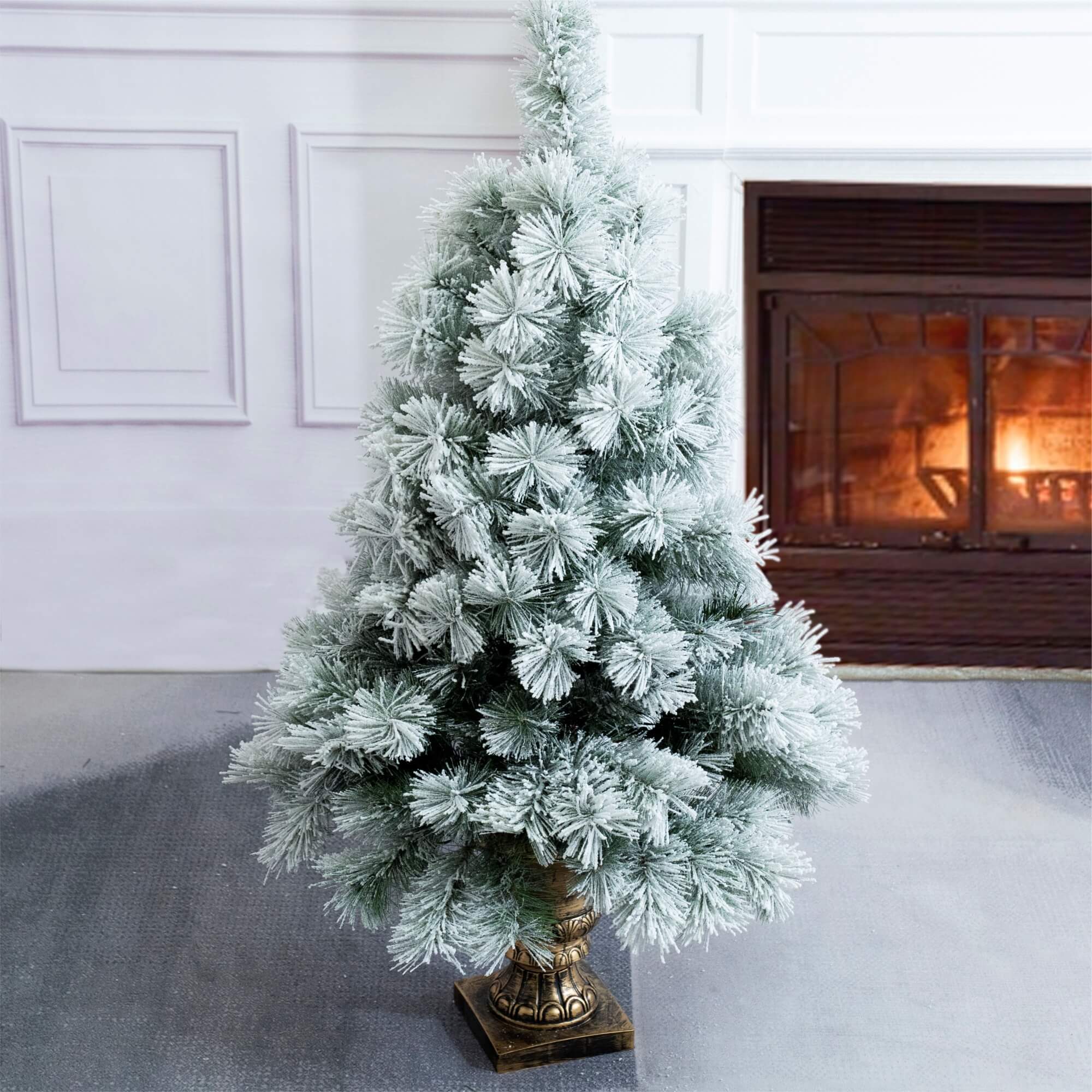 4FT Artificial Christmas Tree – White Pine Needle Design（PJT-2508）