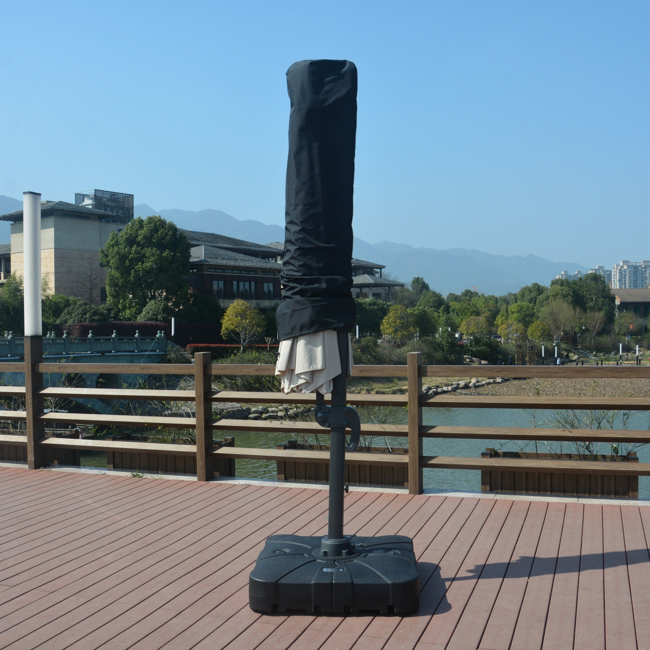 Direct Wicker Outdoor Umbrella Cover Patio Umbrella Covers 