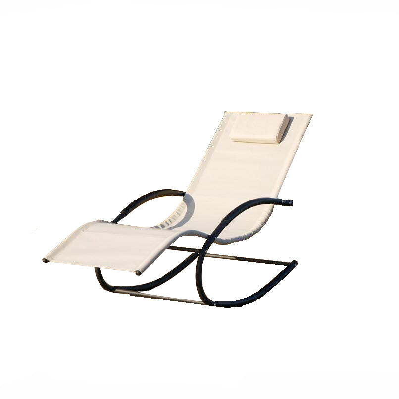 Outdoor Wrought Iron Rocking Chair