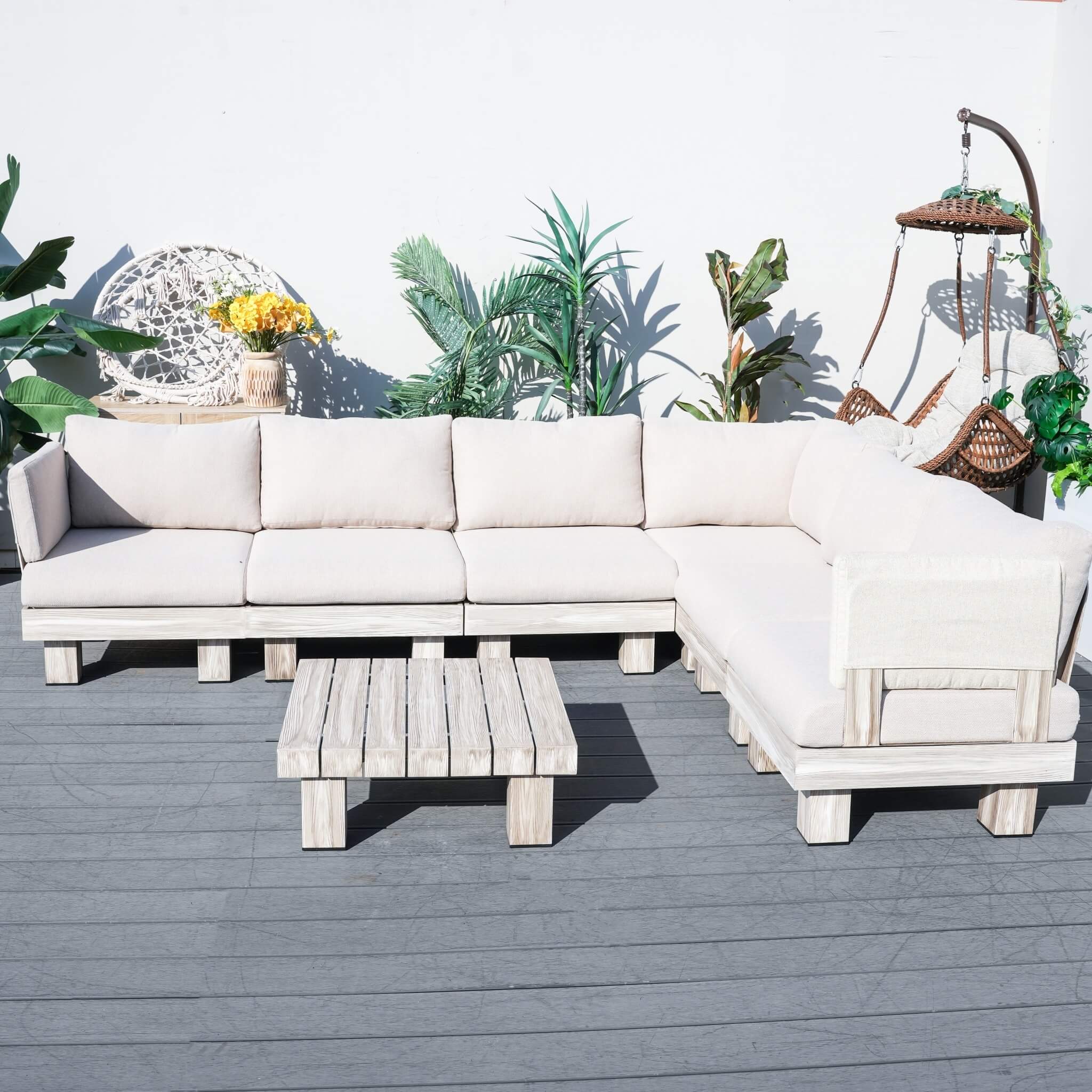 Monterey Modular L4 Corner Sofa Set (PAS-2150-L4-SET)
