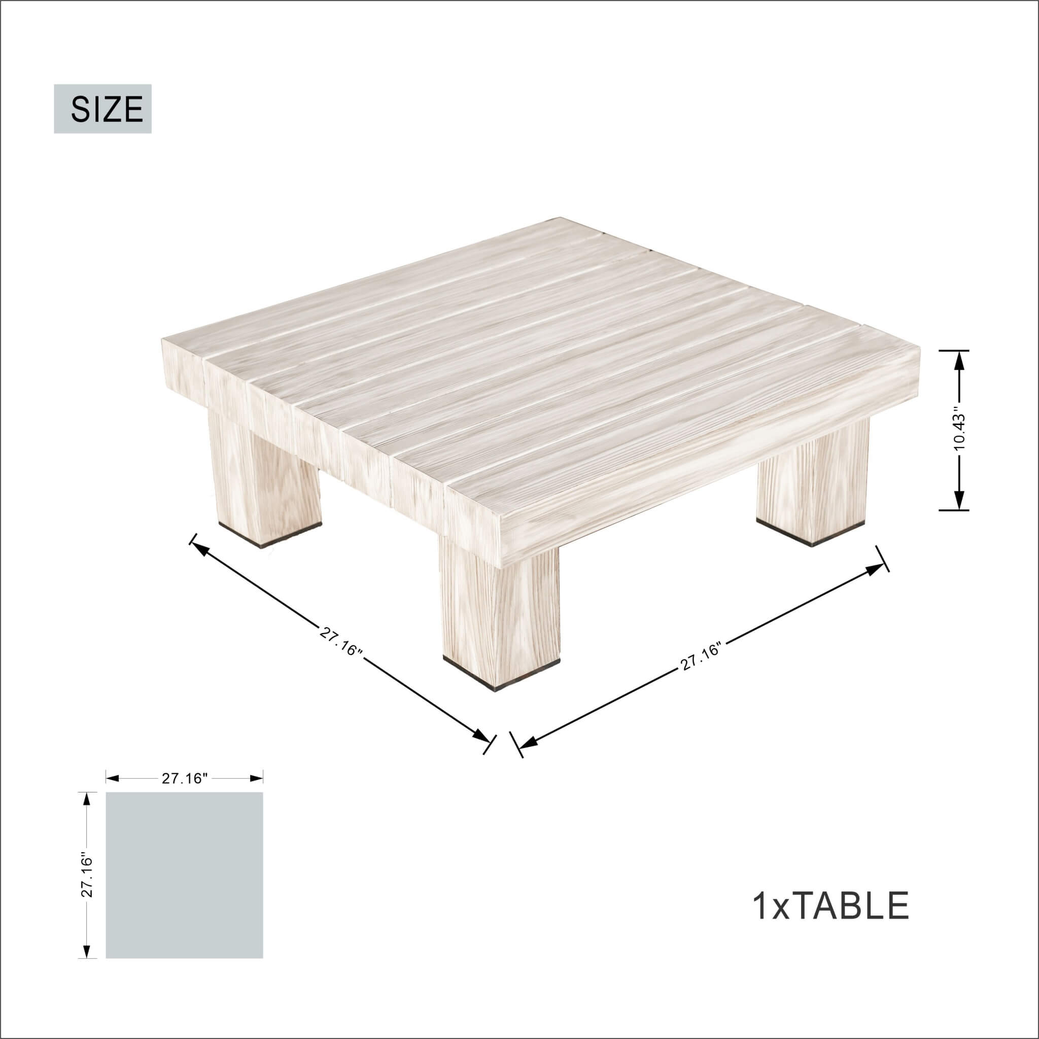 Monterey Modular Armless 6-Seat Sofa Set (PAS-2510-6S-Armless-SET)