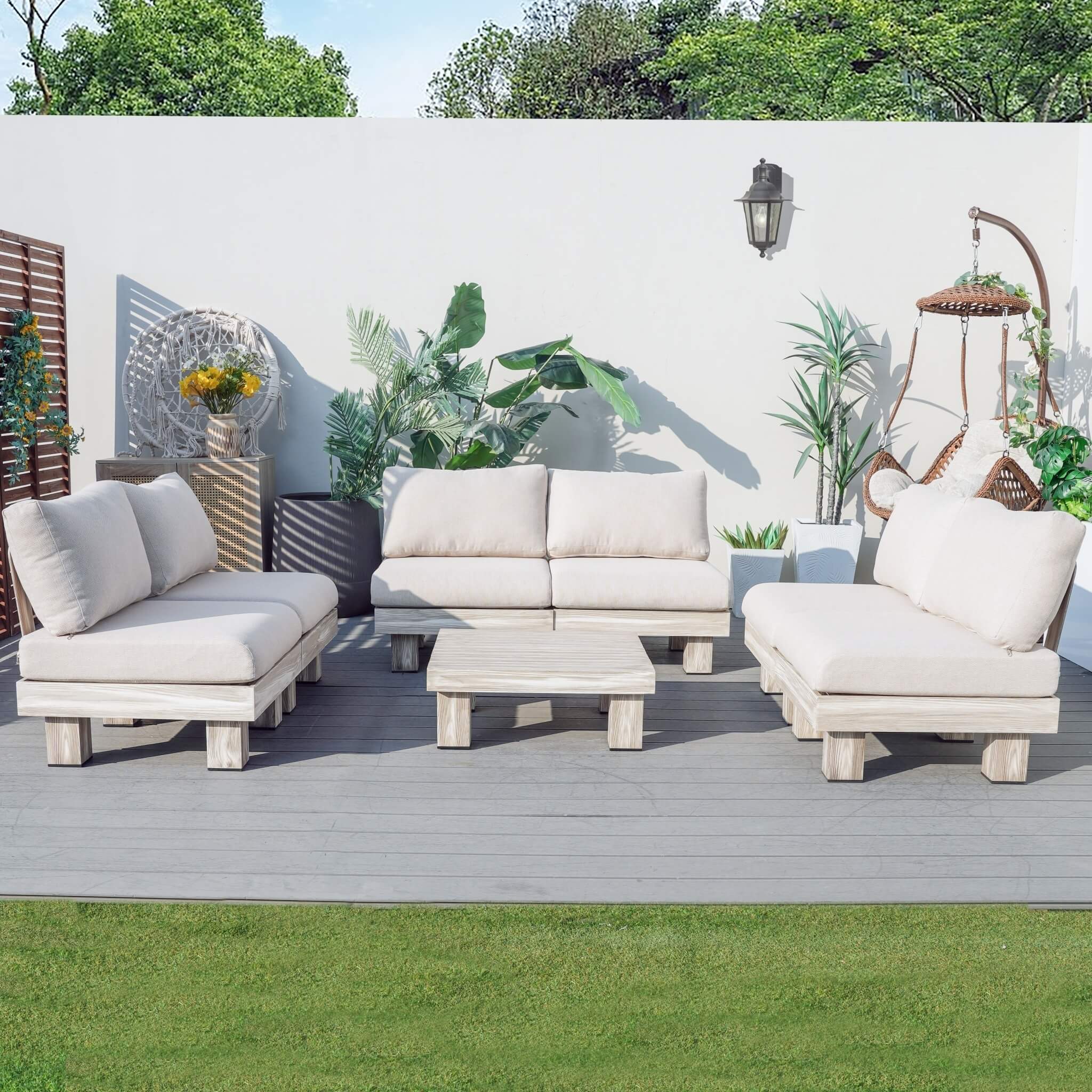 Monterey Modular Armless 6-Seat Sofa Set (PAS-2150-6S-Armless-SET)