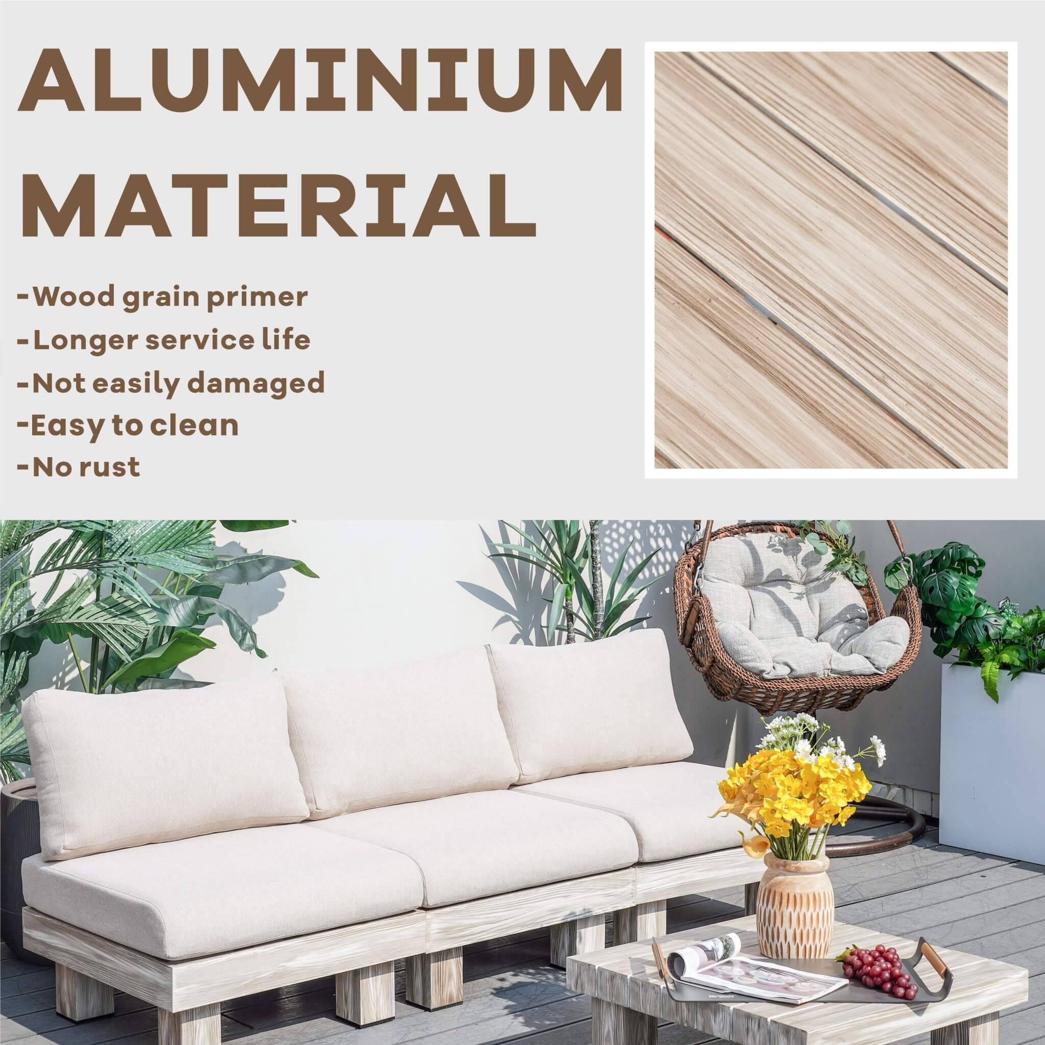 Monterey Modular Collection Sofas and Coffee Table (PAS-2510-Sofas&Table)
