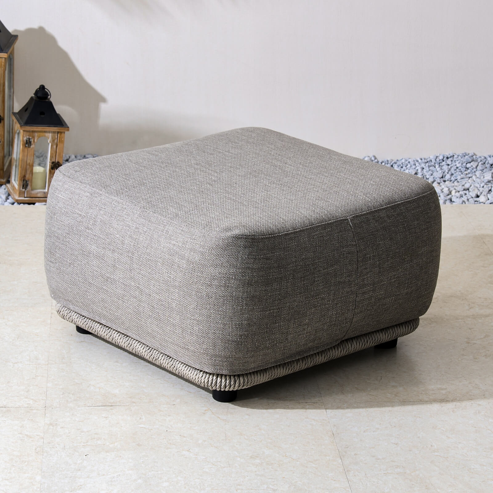 Numa-Style Kepler 4-Seat Sofa Set with Multifunctional Footstool