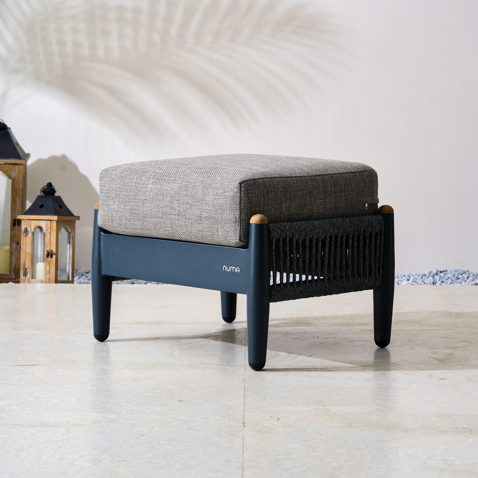 Numa-Style Nord Small Footstool – Set of 2