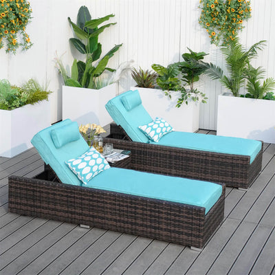 Cushion Covers for Outdoor Chaise Lounge (PAL-1127B)
