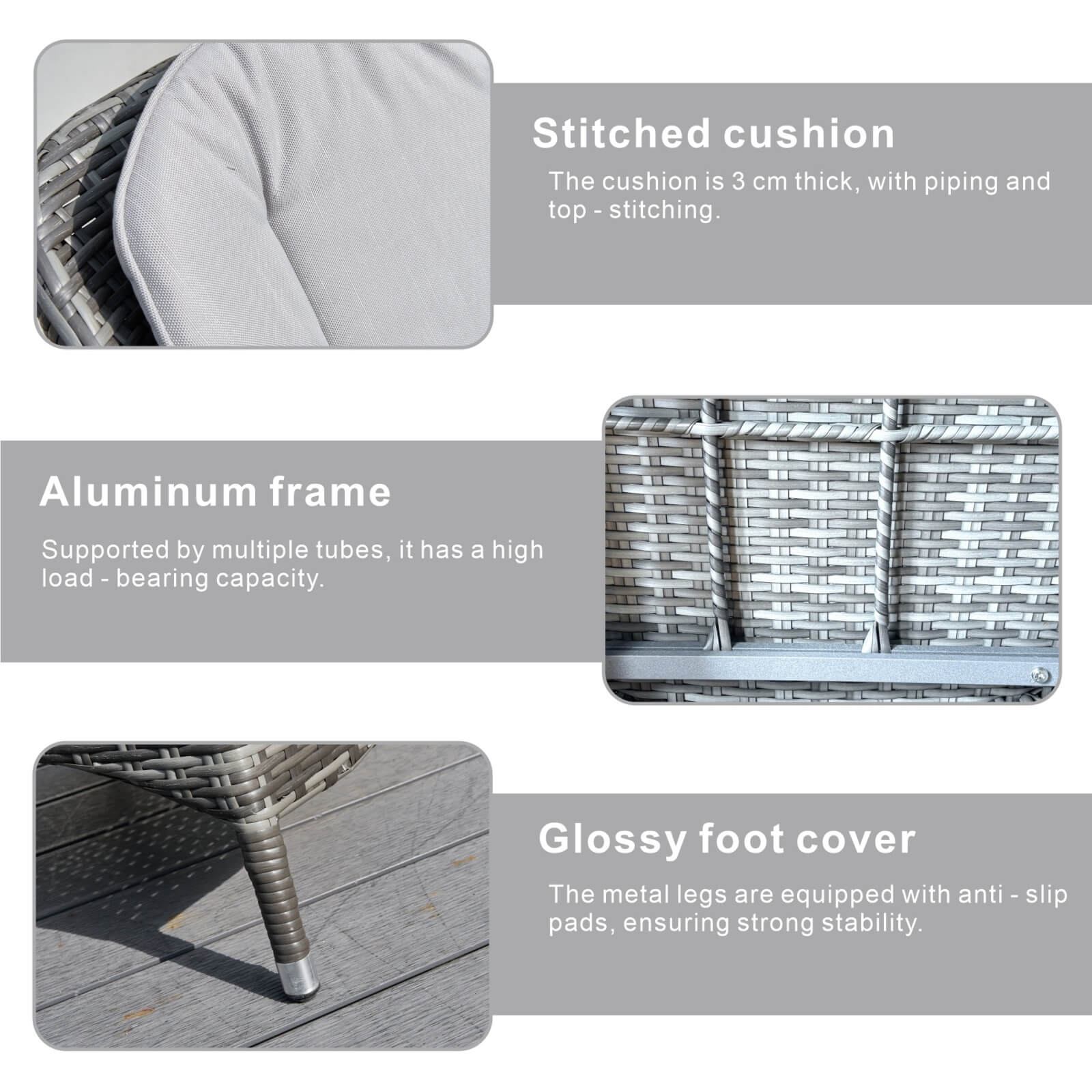 Parma Outdoor Rattan Armchairs – Set of 2 (PAC-009)