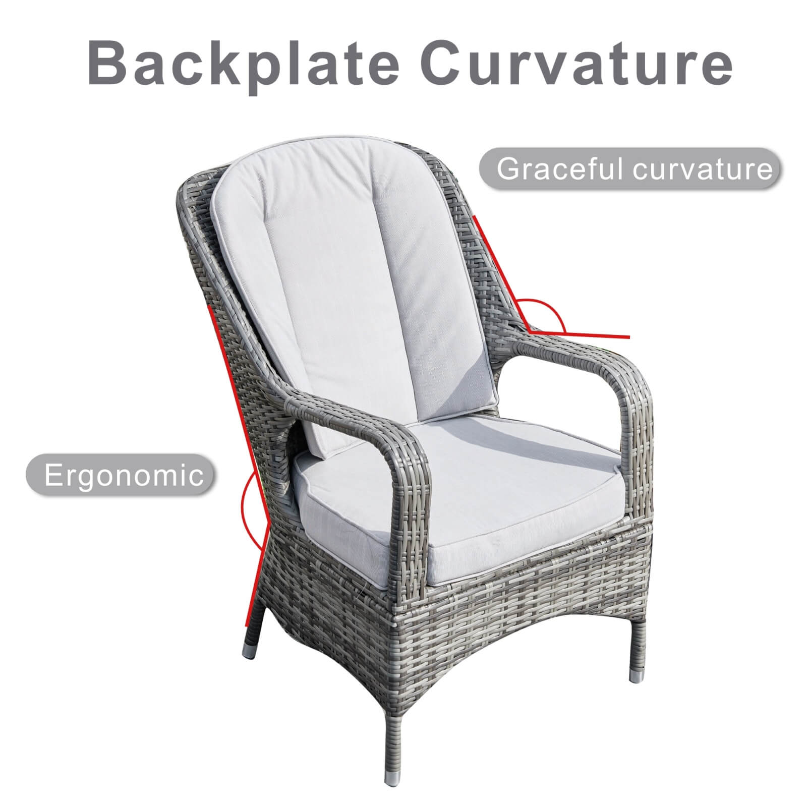 Parma Outdoor Rattan Armchairs – Set of 2 (PAC-009)