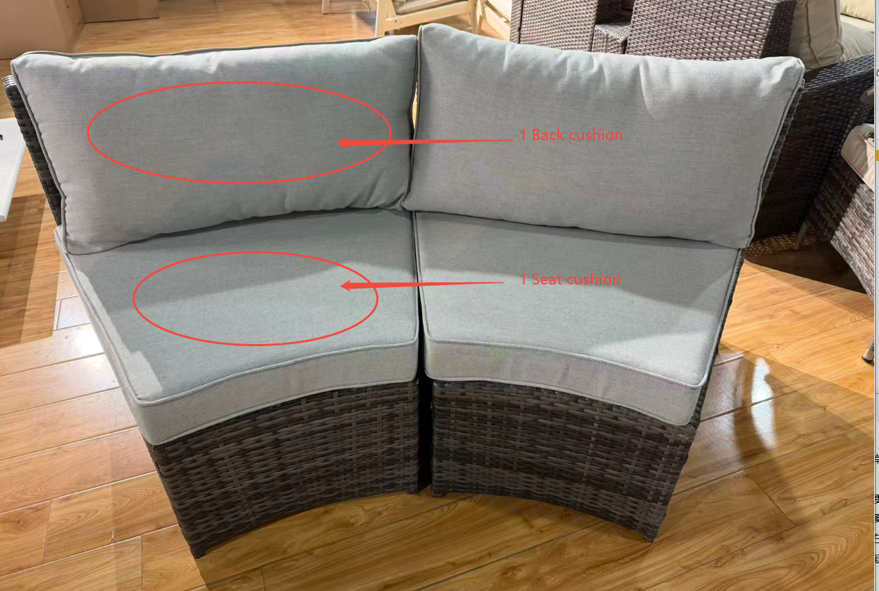 Original Cushions for Conversation Set of PAL-1205B