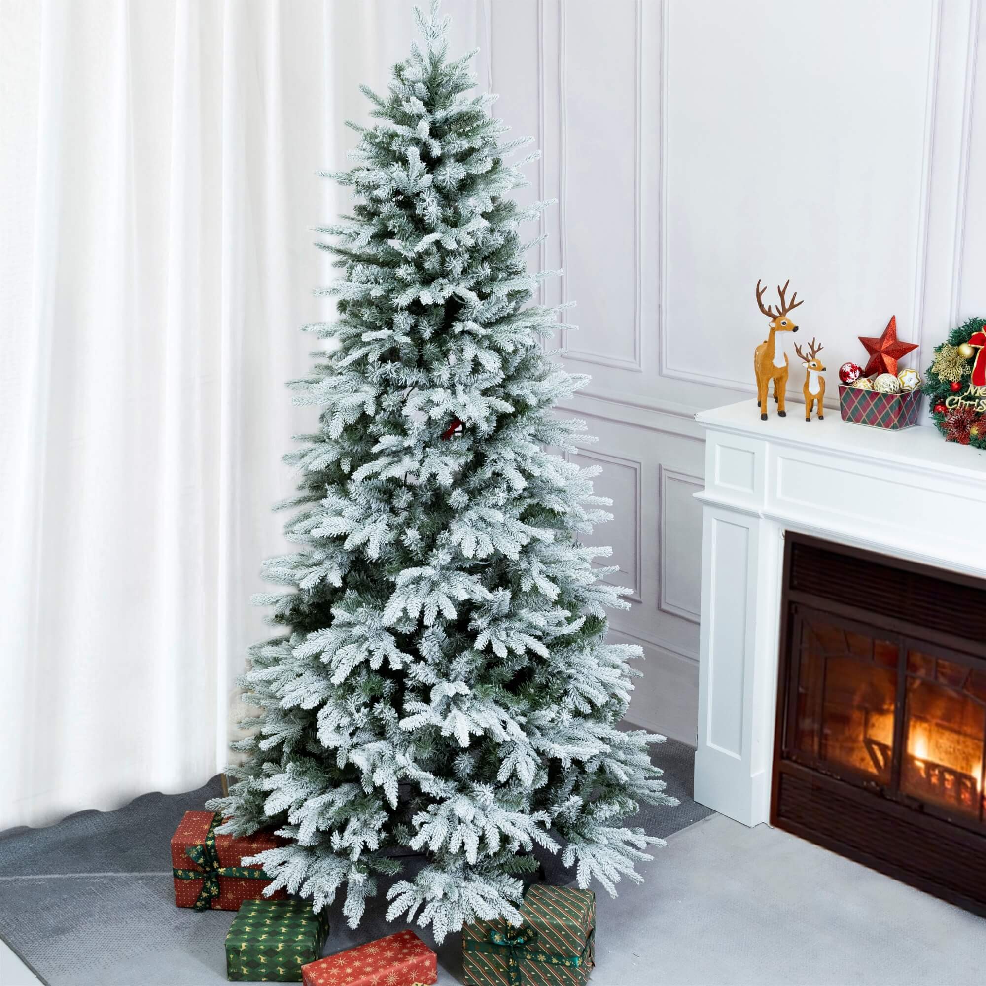 Premium Artificial Christmas Tree – Elegant Holiday Centerpiece in 6FT & 7FT（PJT-2507）