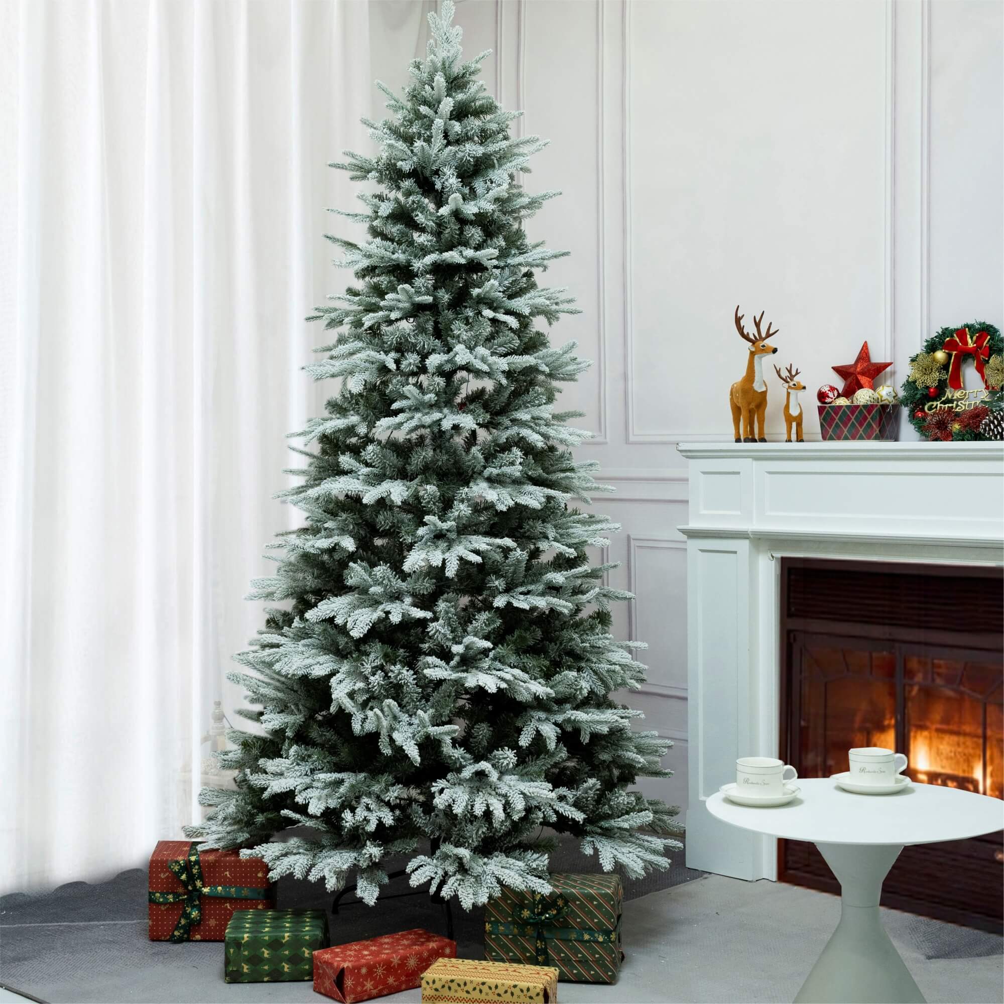 Premium Artificial Christmas Tree – Elegant Holiday Centerpiece in 6FT & 7FT（PJT-2507）