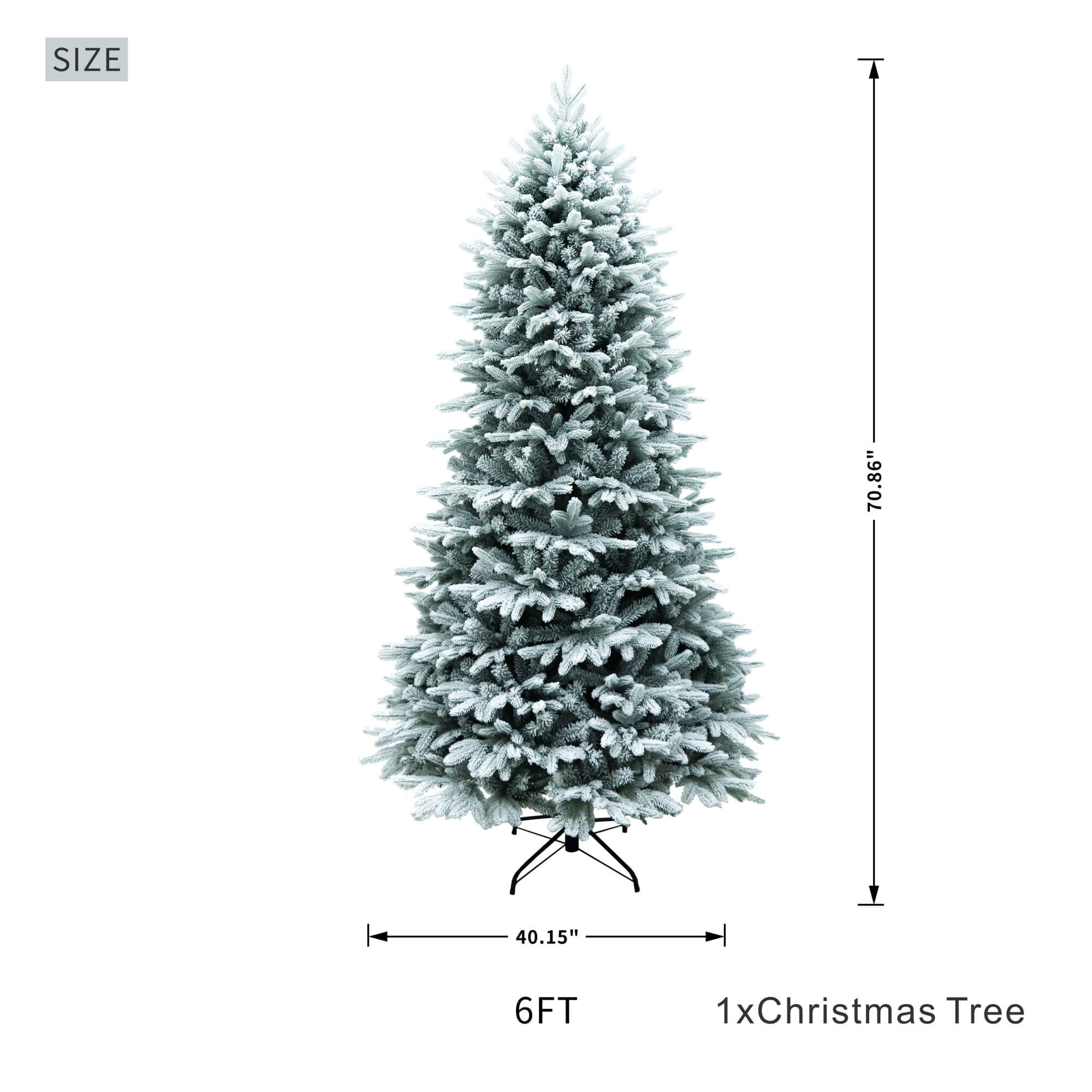 Premium Artificial Christmas Tree – Elegant Holiday Centerpiece in 6FT & 7FT（PJT-2507）