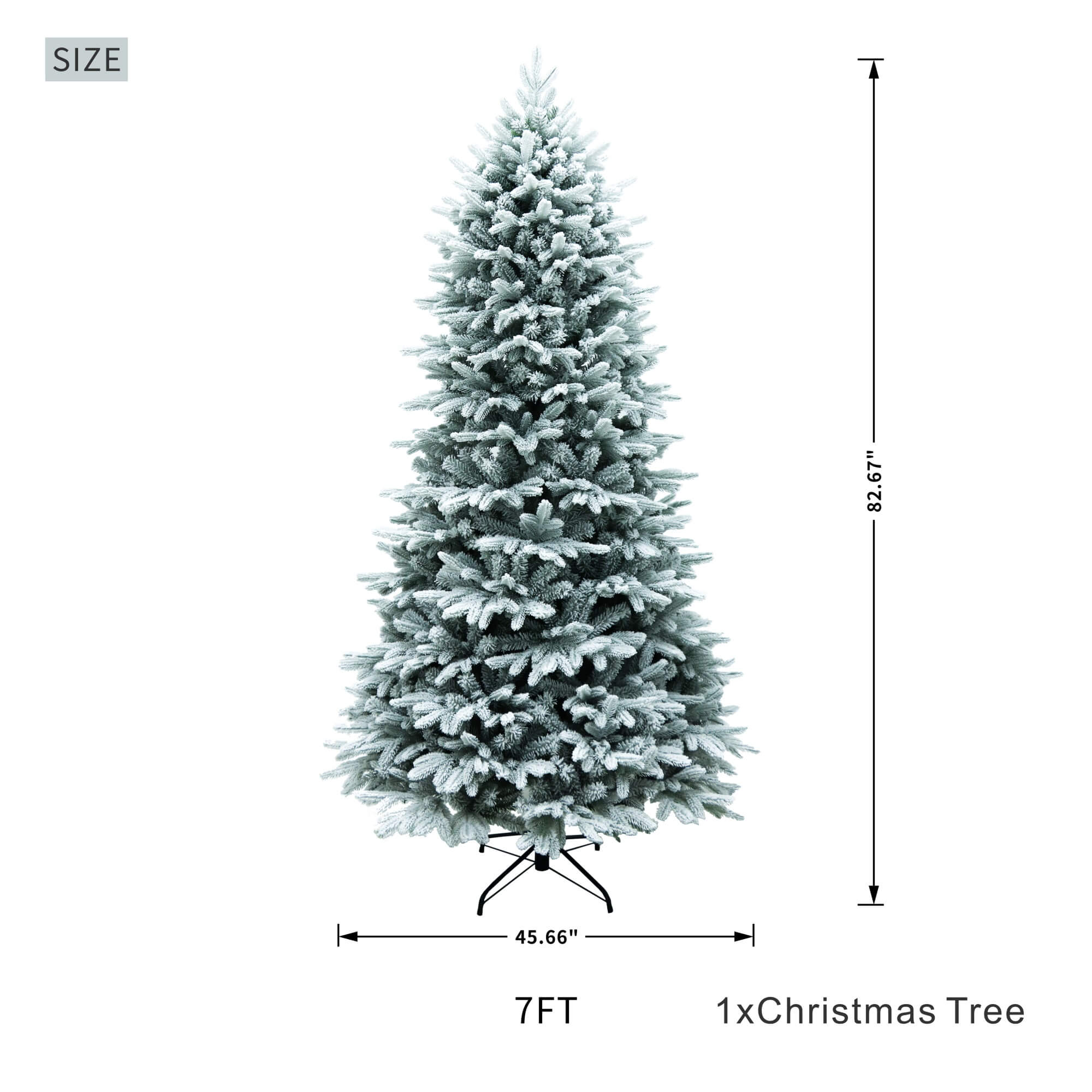 Premium Artificial Christmas Tree – Elegant Holiday Centerpiece in 6FT & 7FT（PJT-2507）